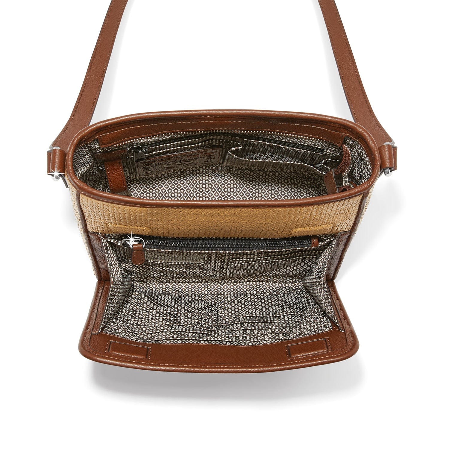 Astrid Straw Organizer Bag