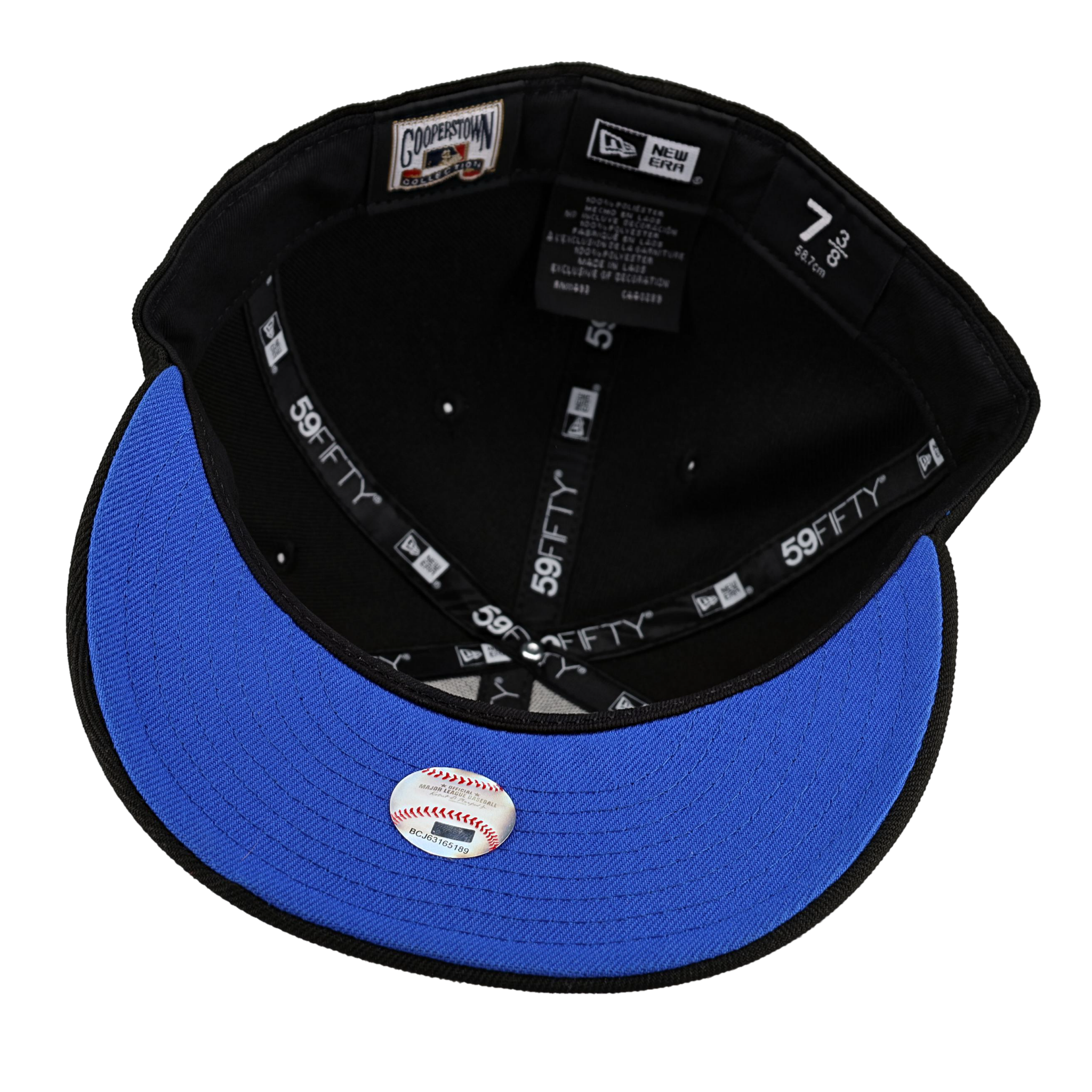 Cincinnati Reds Black Riverfront Stadium Patch 59Fifty Fitted Hat