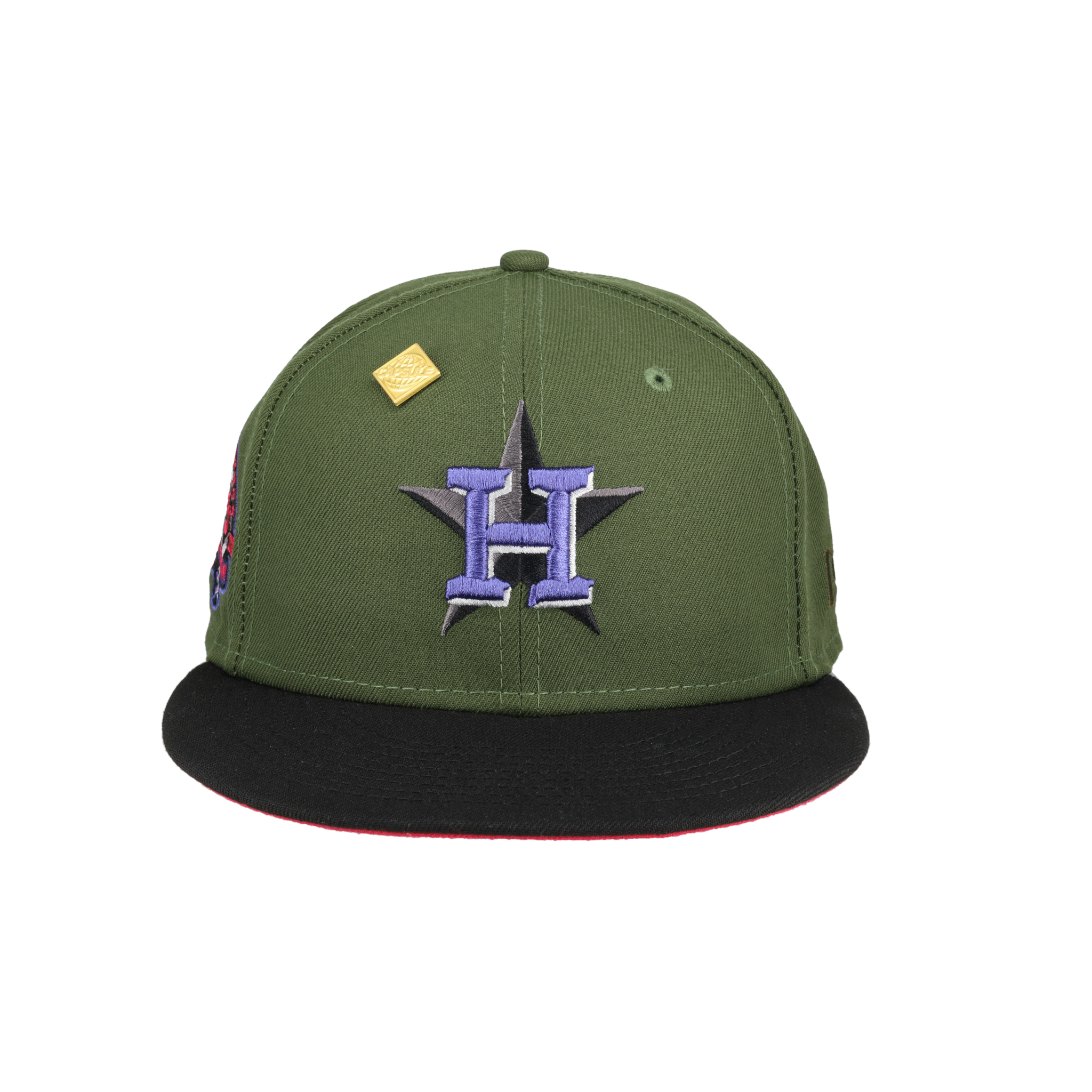 Houston Astros 45th Anniversary Patch Fitted Hat