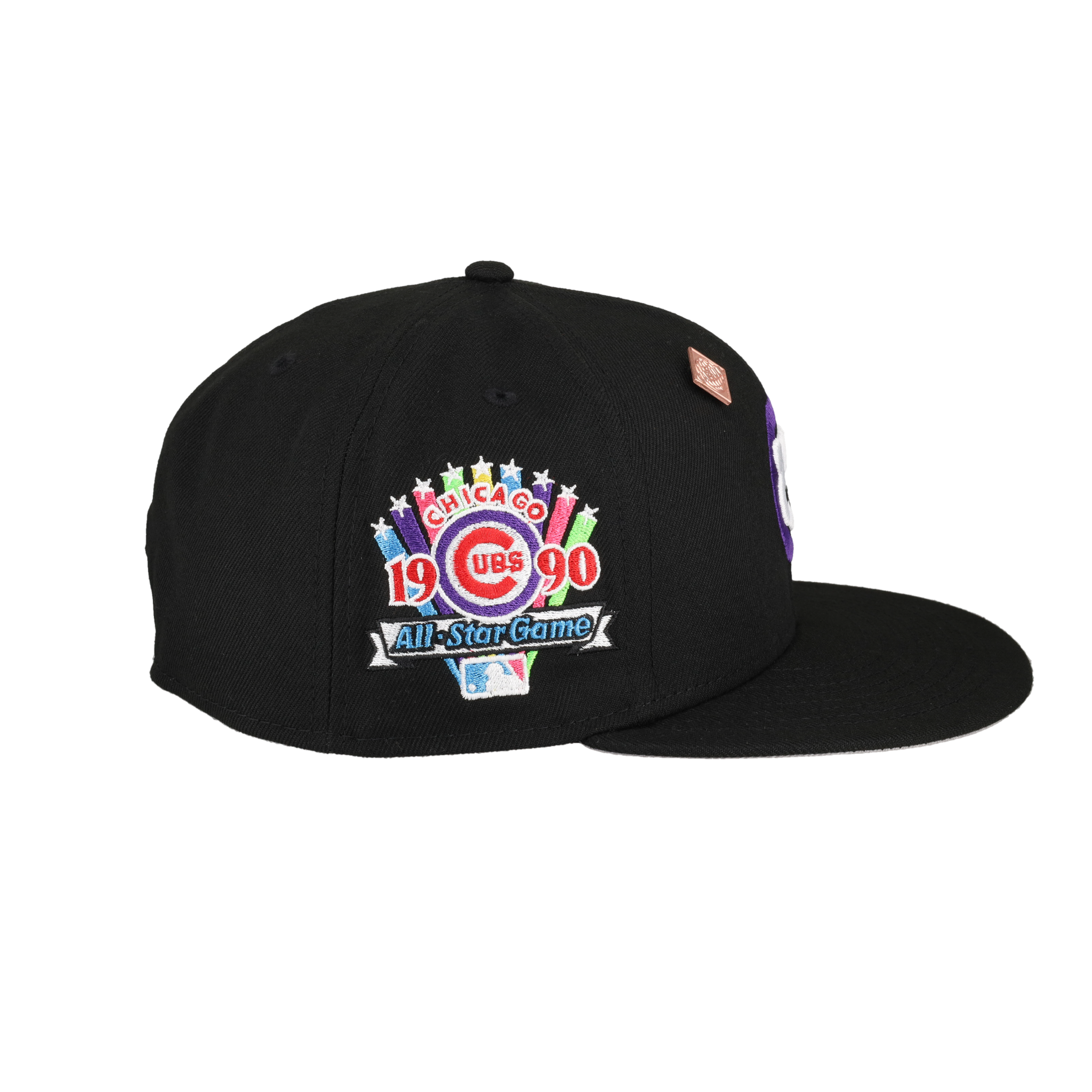 Chicago Cubs 1990 All Star Game Patch New Era 59fifty Fitted Hat
