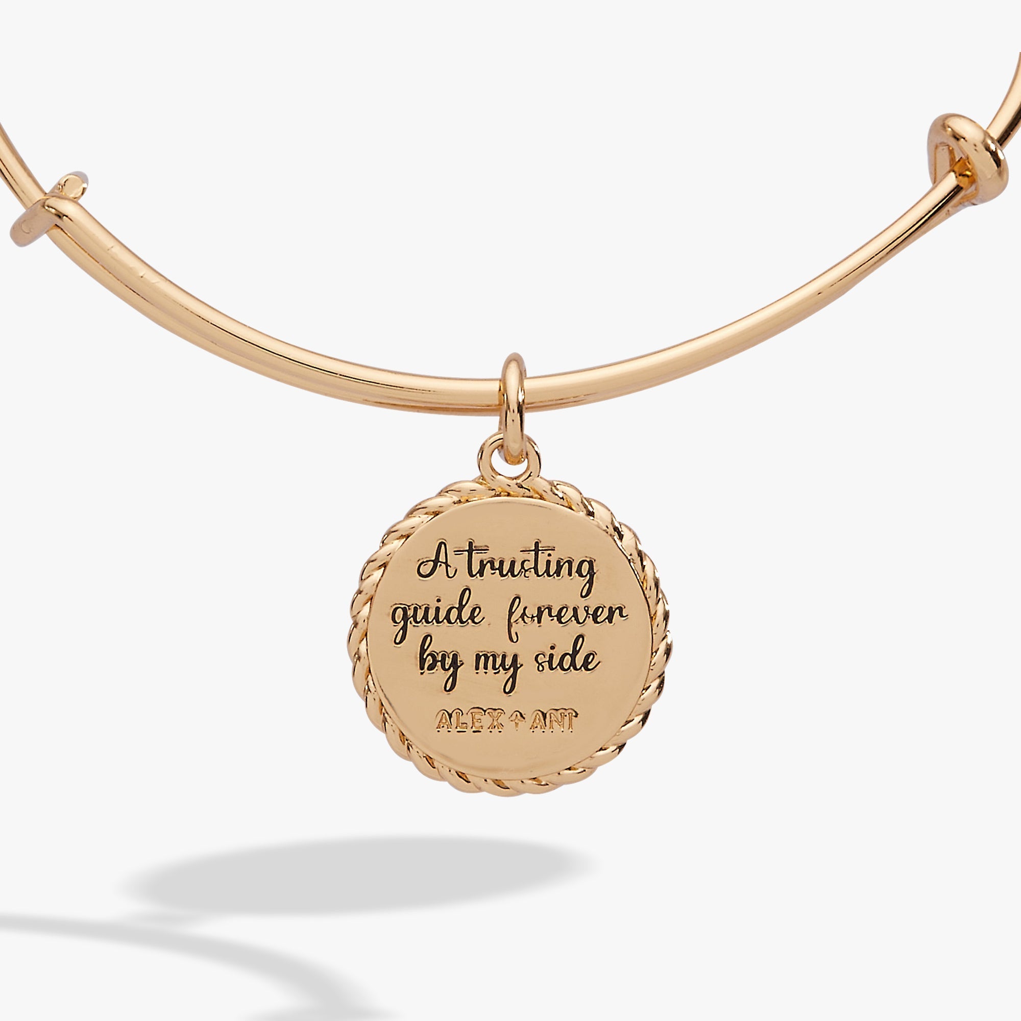 Aunt 'A Trusting Guide Forever By My Side' Charm Bangle by ALEX AND ANI at Shirley Shoppe