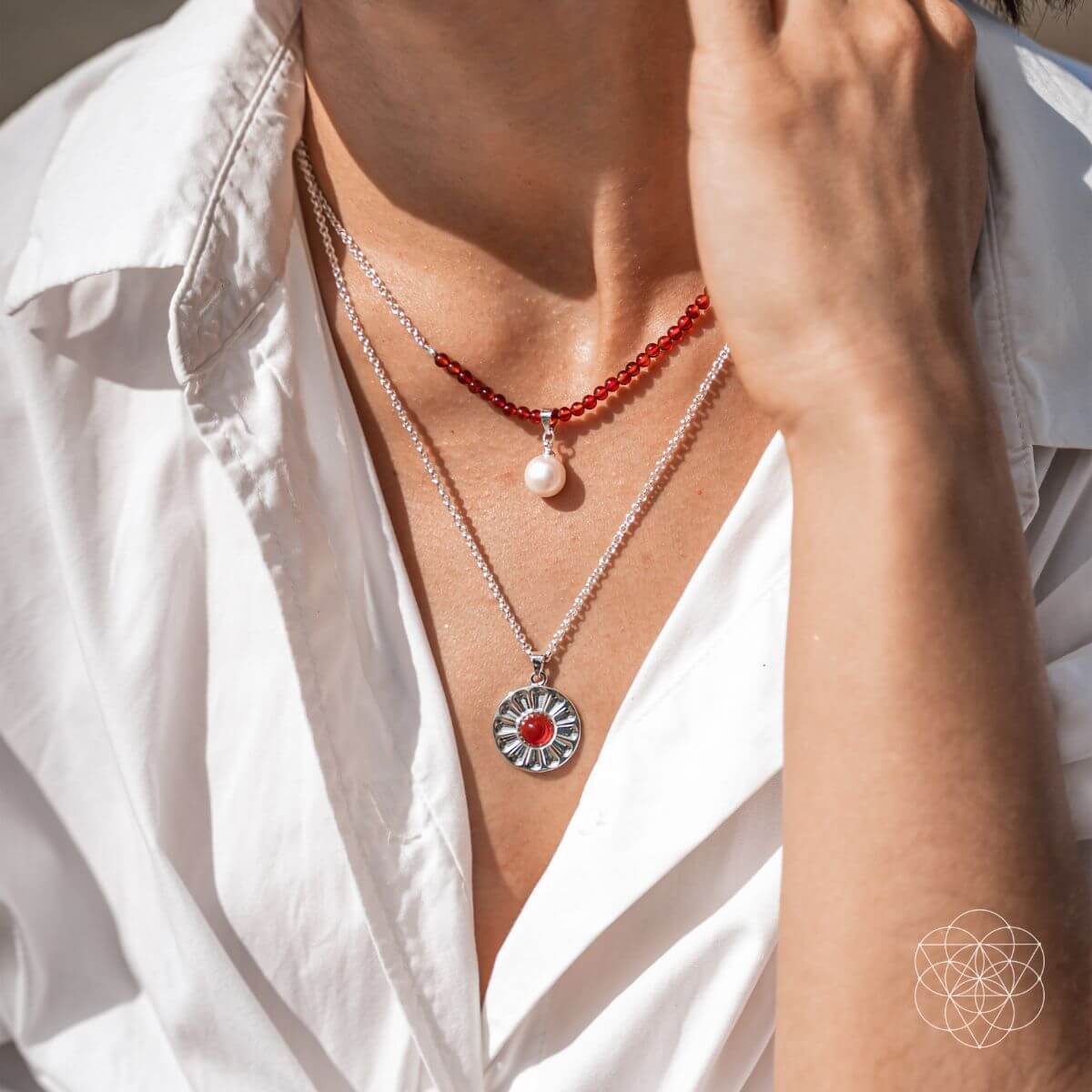 Awaken True Self Necklace Set by Conscious Items at Shirley Shoppe
