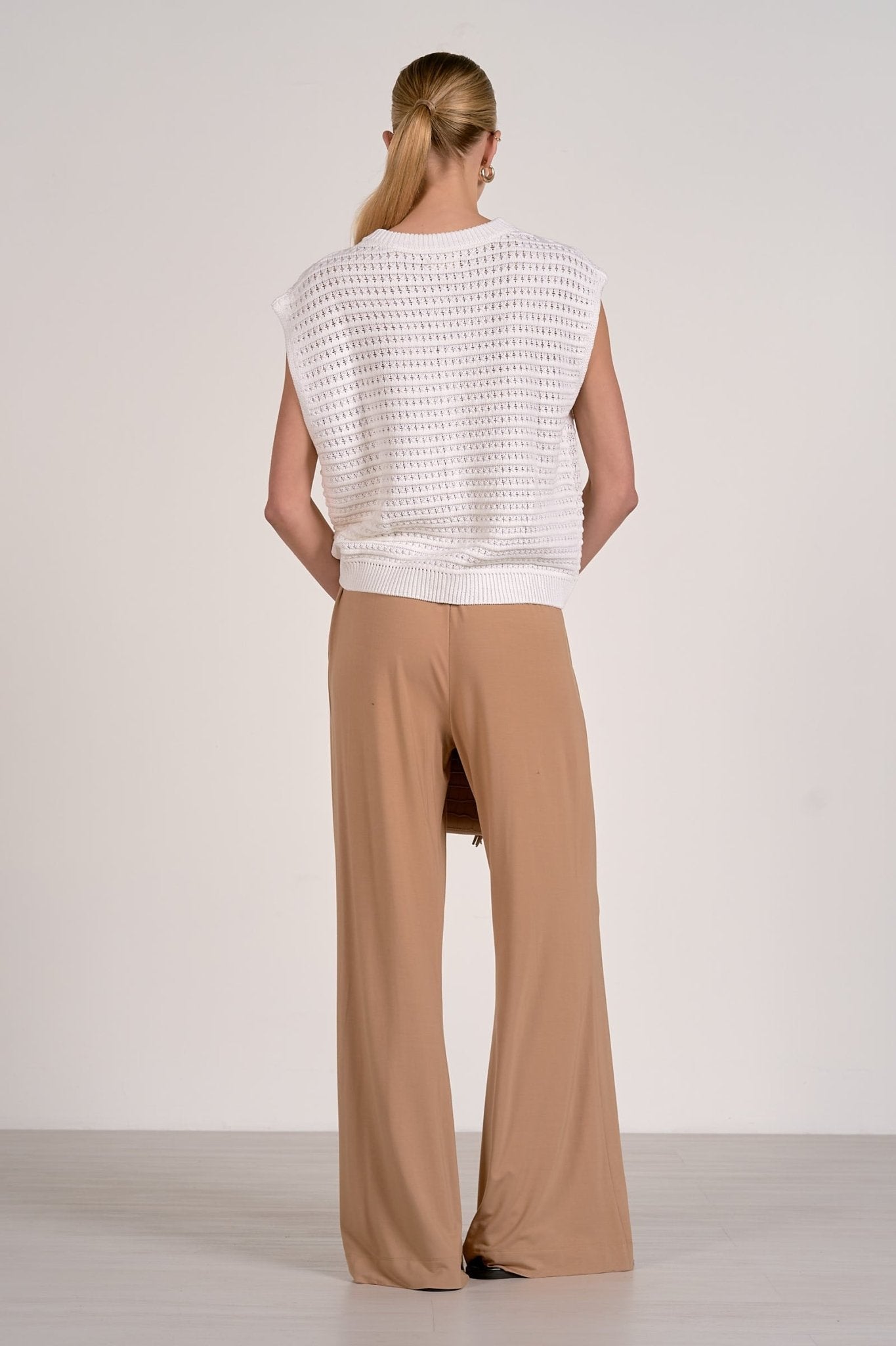 Ayla Sweater Vest by Elan at Shirley Shoppe