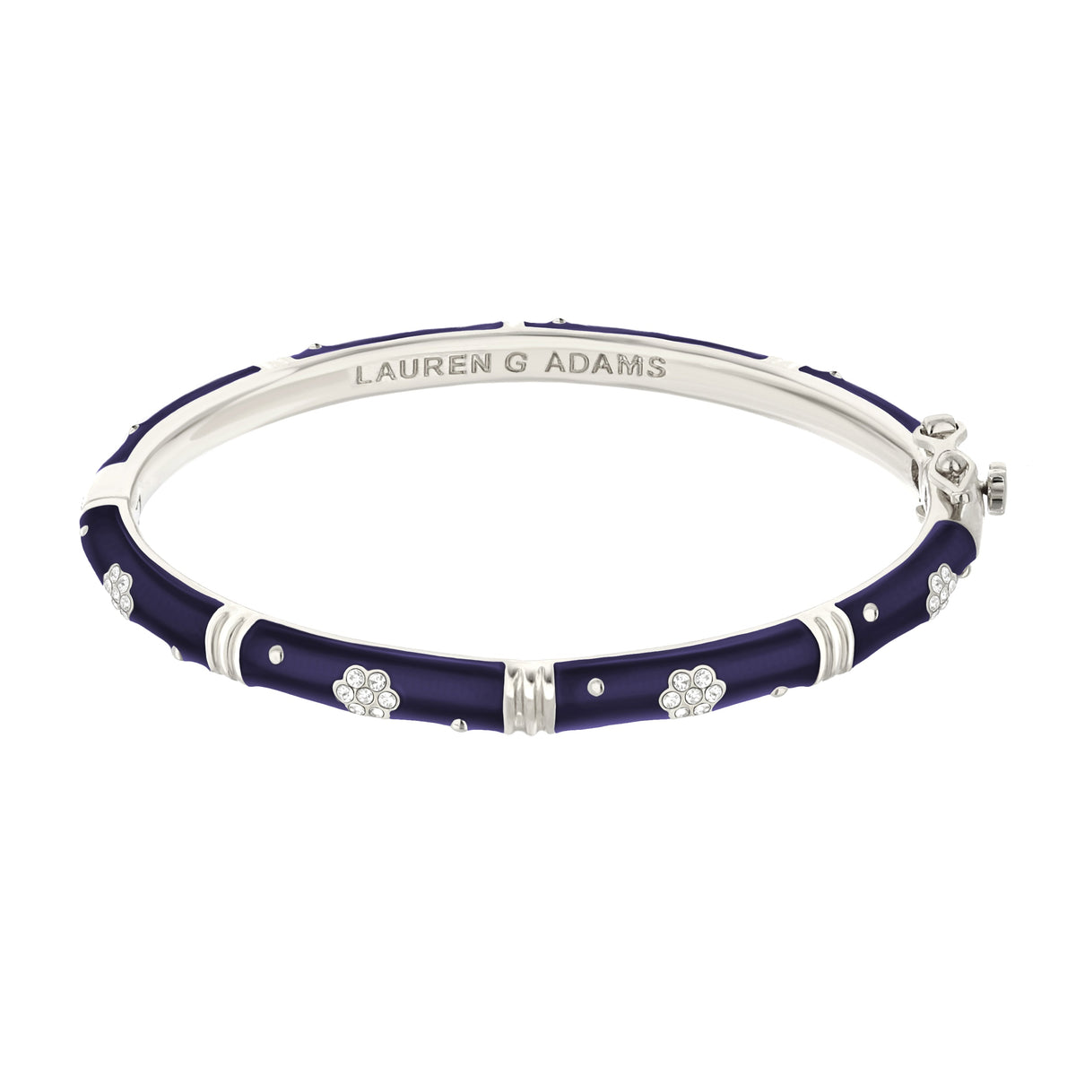 Daisy Love Bangle — Pavé Flower