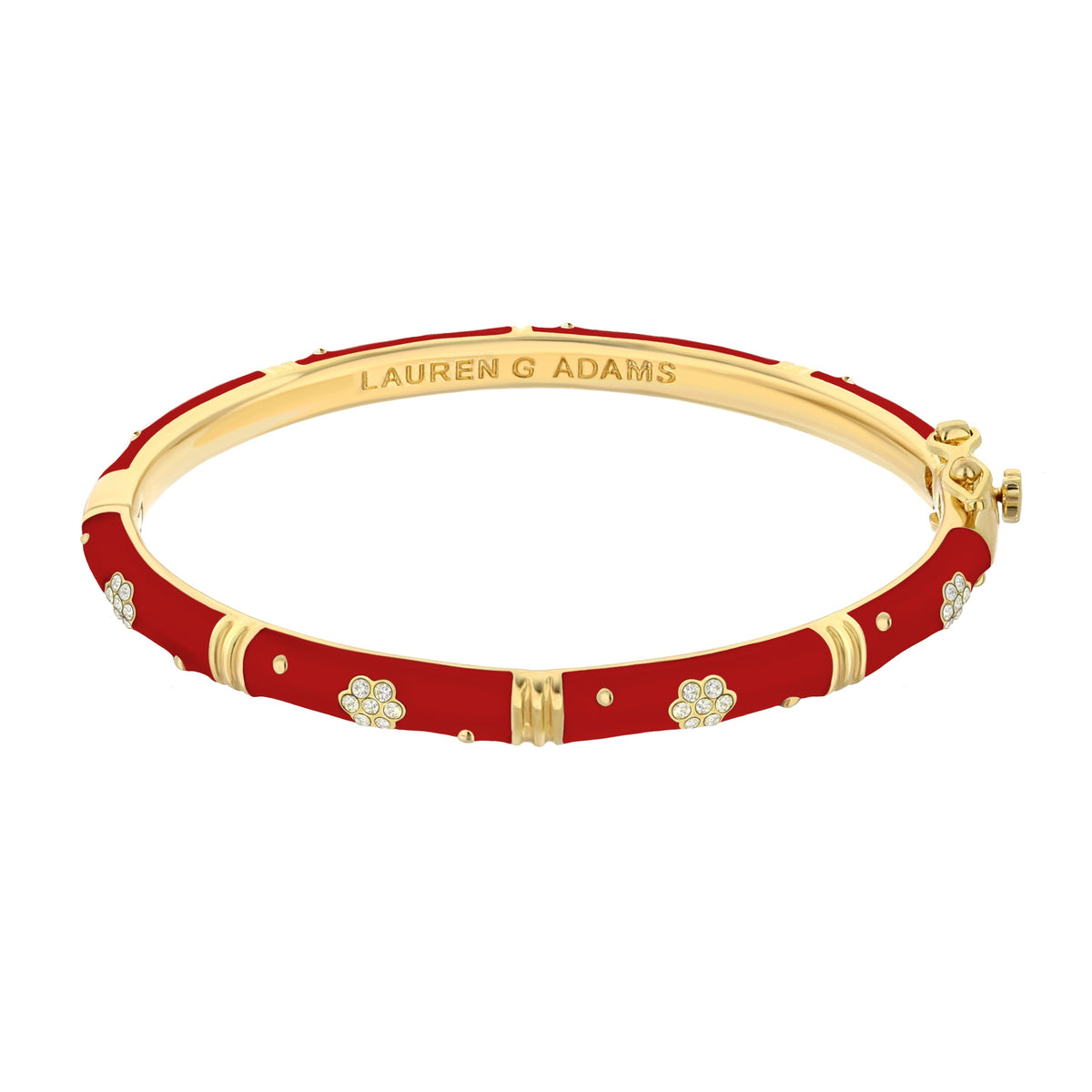 Daisy Love Bangle — Pavé Flower