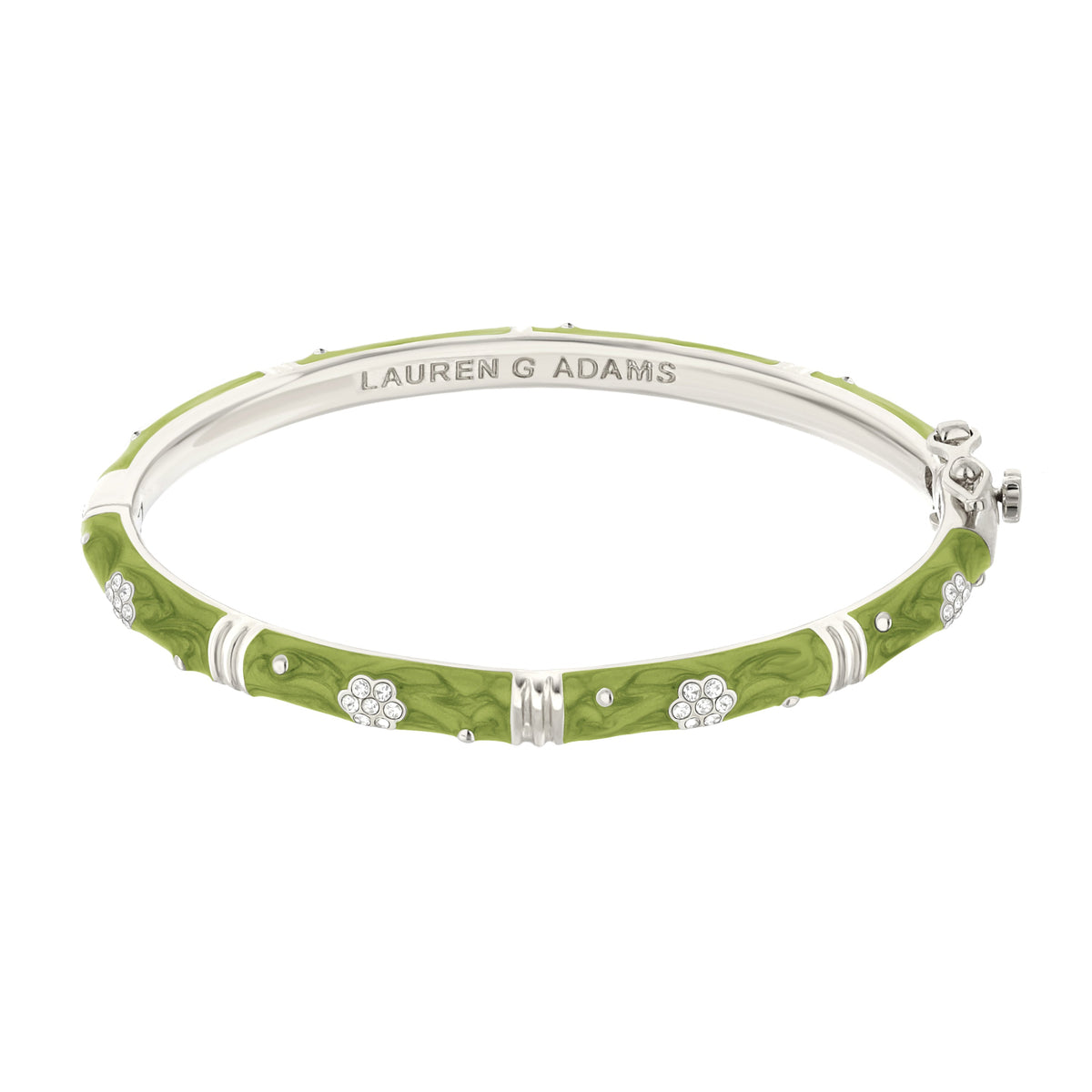 Daisy Love Bangle — Pavé Flower