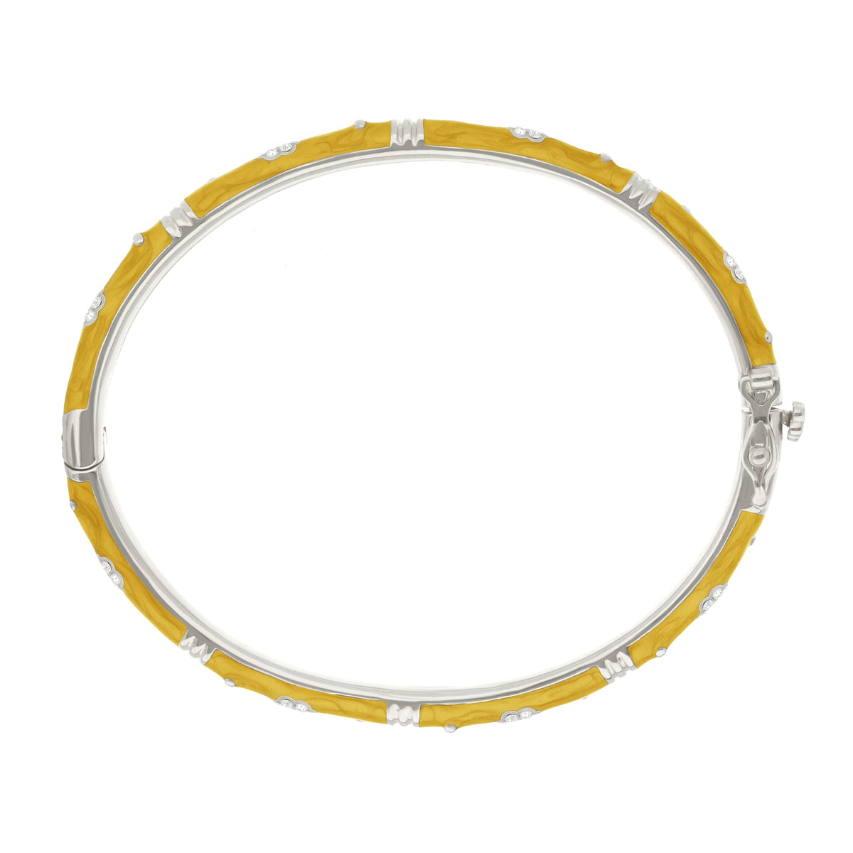 Daisy Love Bangle — Pavé Flower