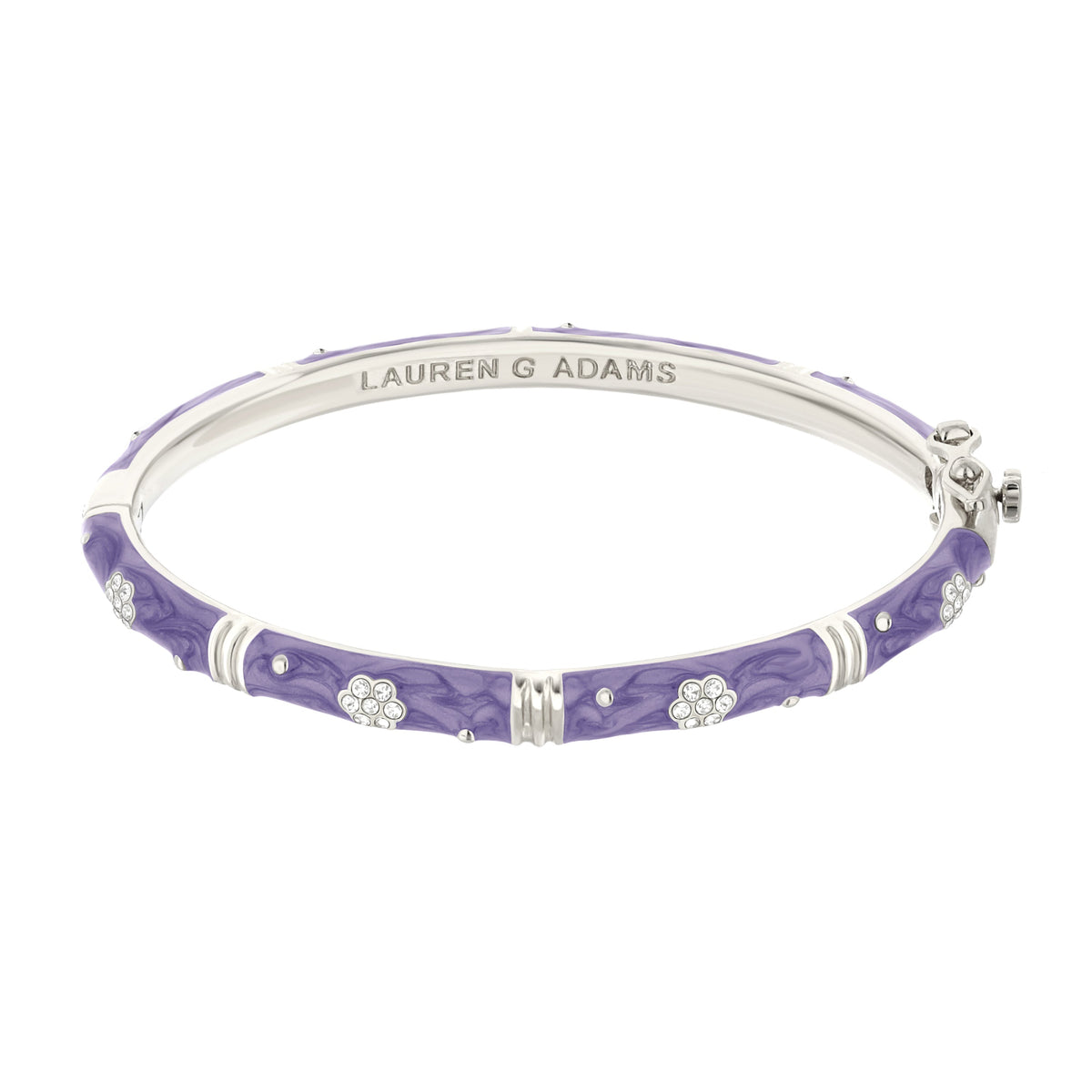 Daisy Love Bangle — Pavé Flower