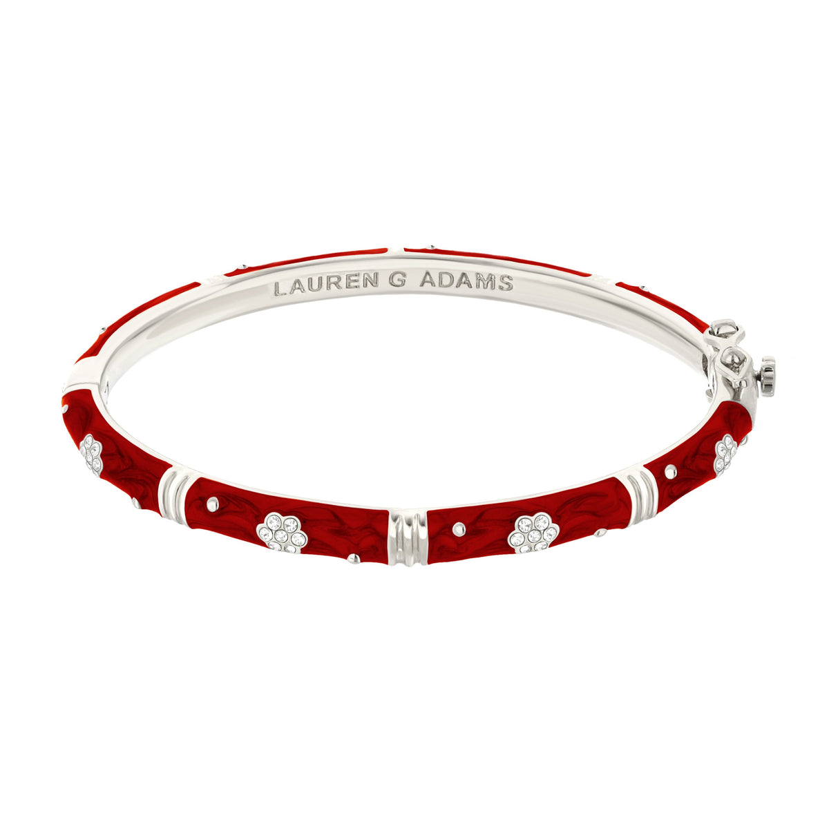 Daisy Love Bangle — Pavé Flower