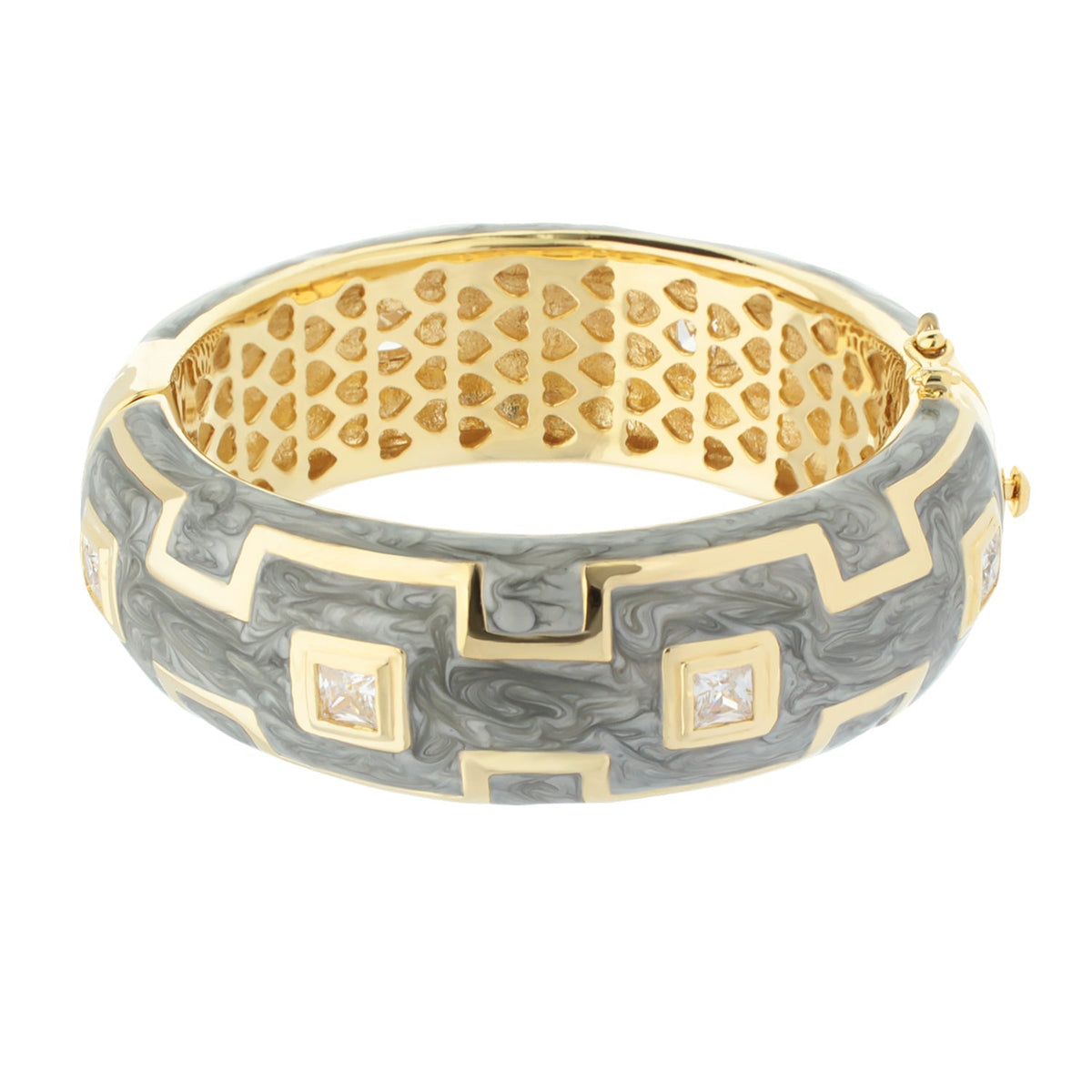 Greek Key Bangle
