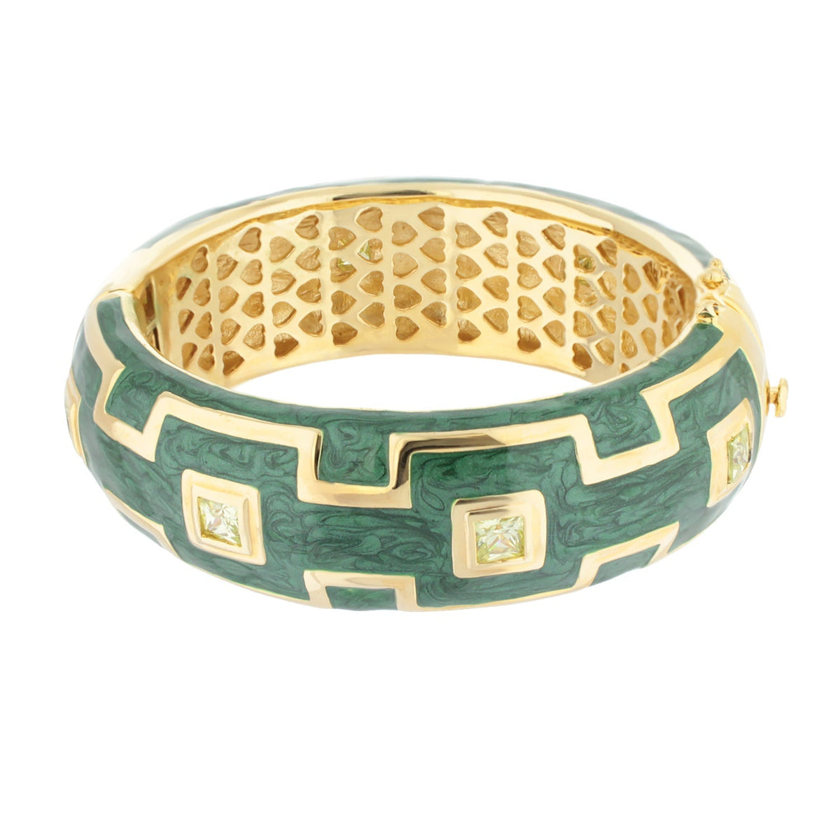 Greek Key Bangle