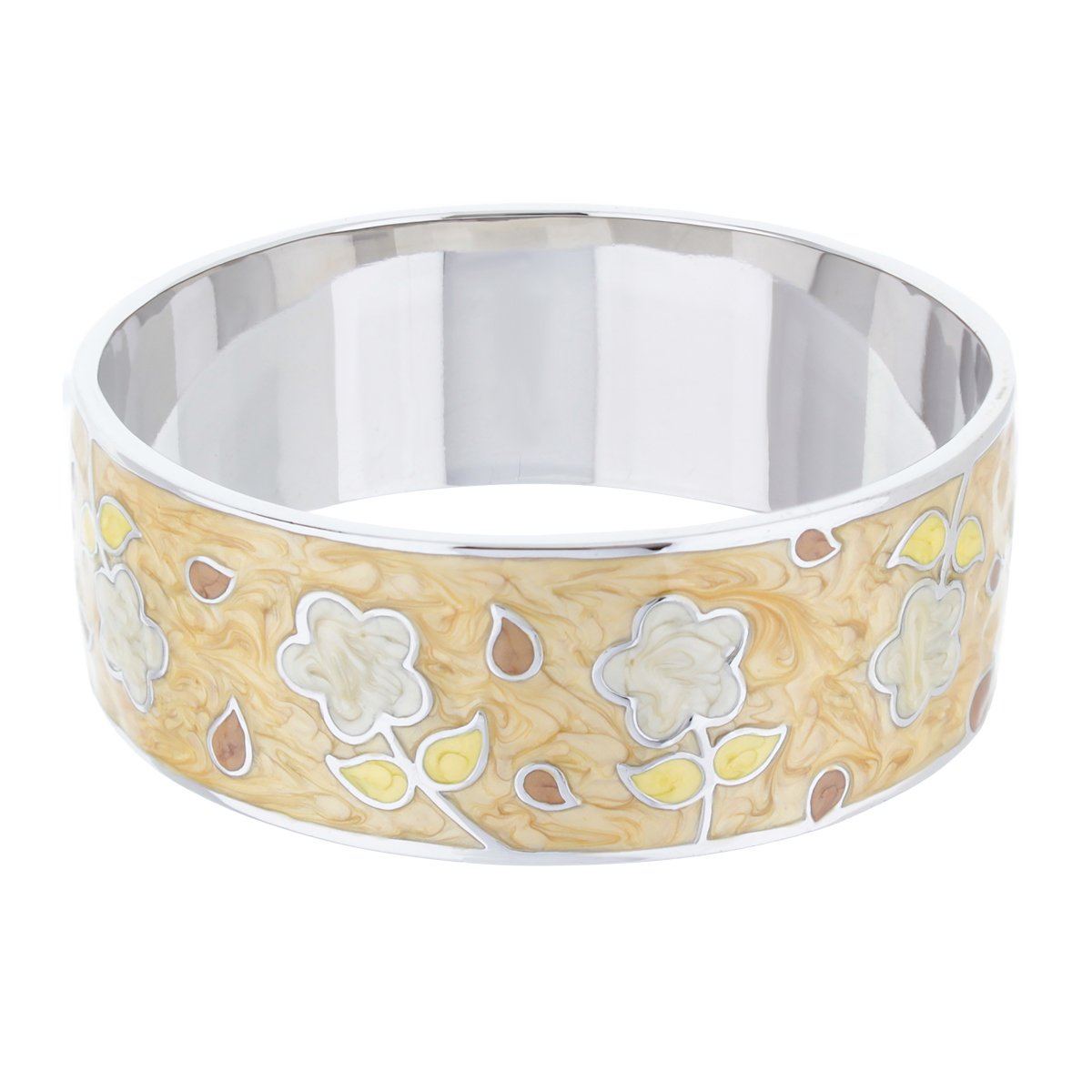Daisy Love Bangle — Wide Blossom