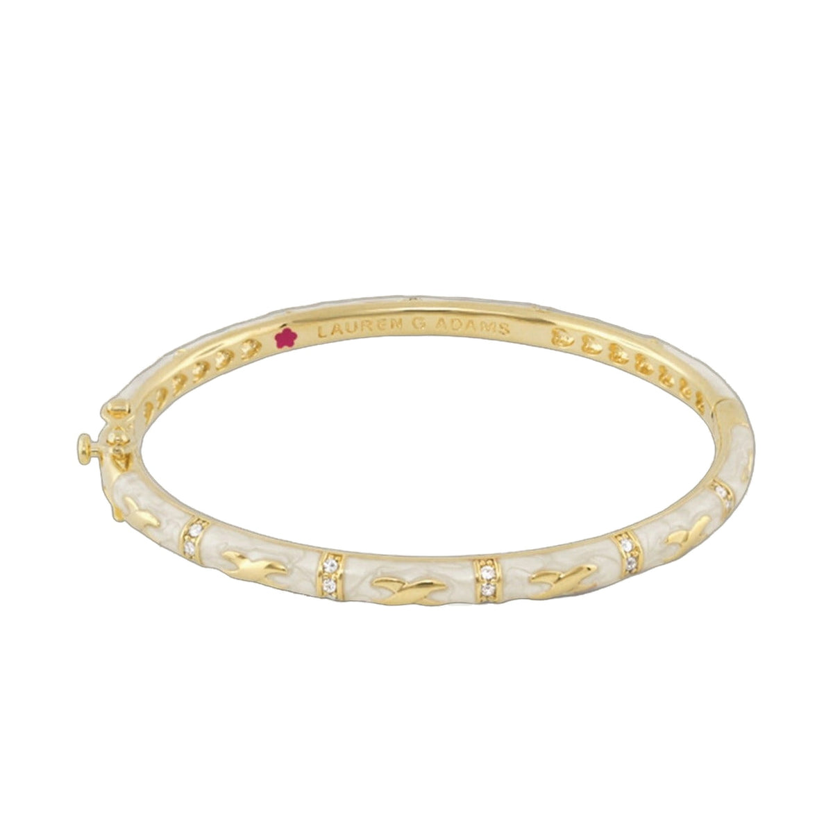 Elegant Hugs Bangle — Slim Contrast X