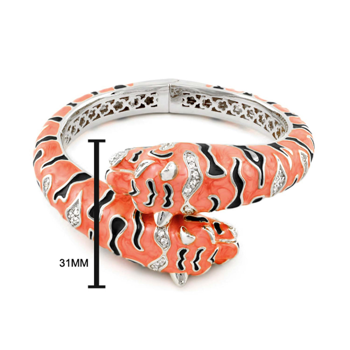 Animal Paradise Bracelet — Tiger Head Wrap