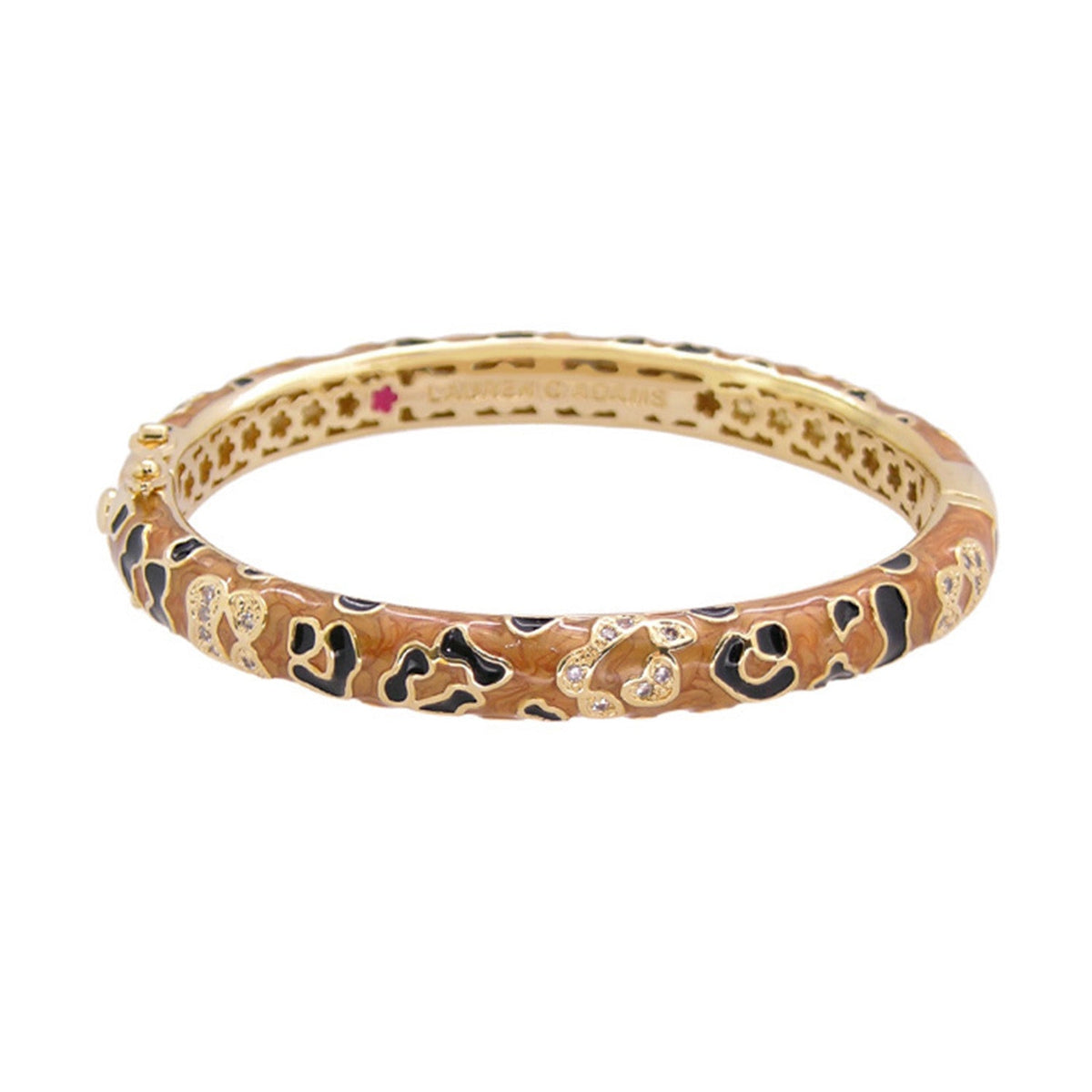 Animal Paradise Bracelet — Leopard Hinge Bangle
