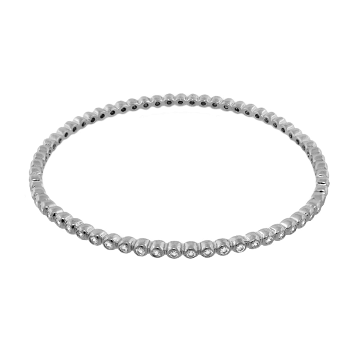 Glamour Pave Stackable Bangle