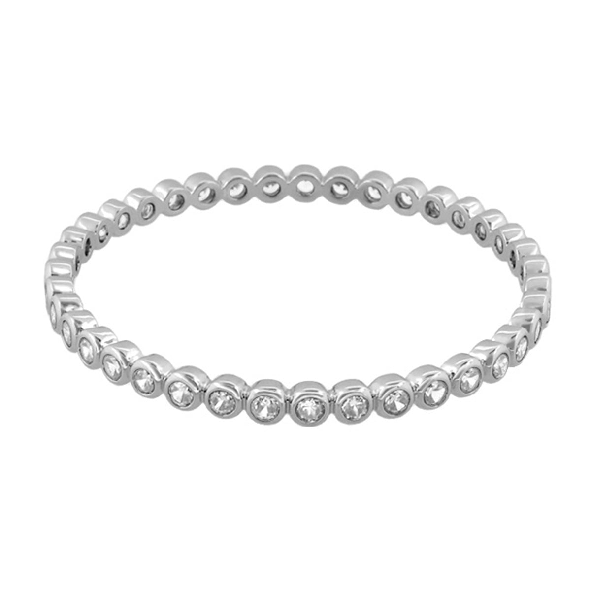 Glamour Pave Stackable Bangle