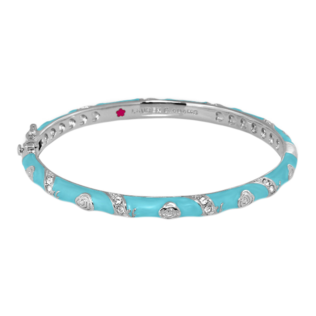 Stackable Fiesta Bangle — Heart & Pavé