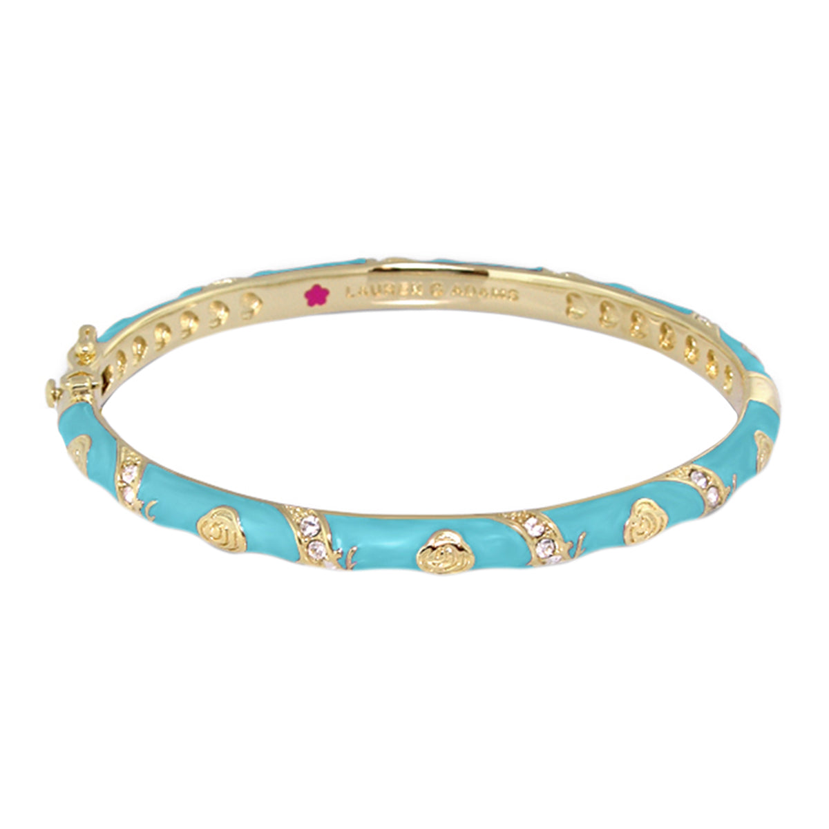 Stackable Fiesta Bangle — Heart & Pavé
