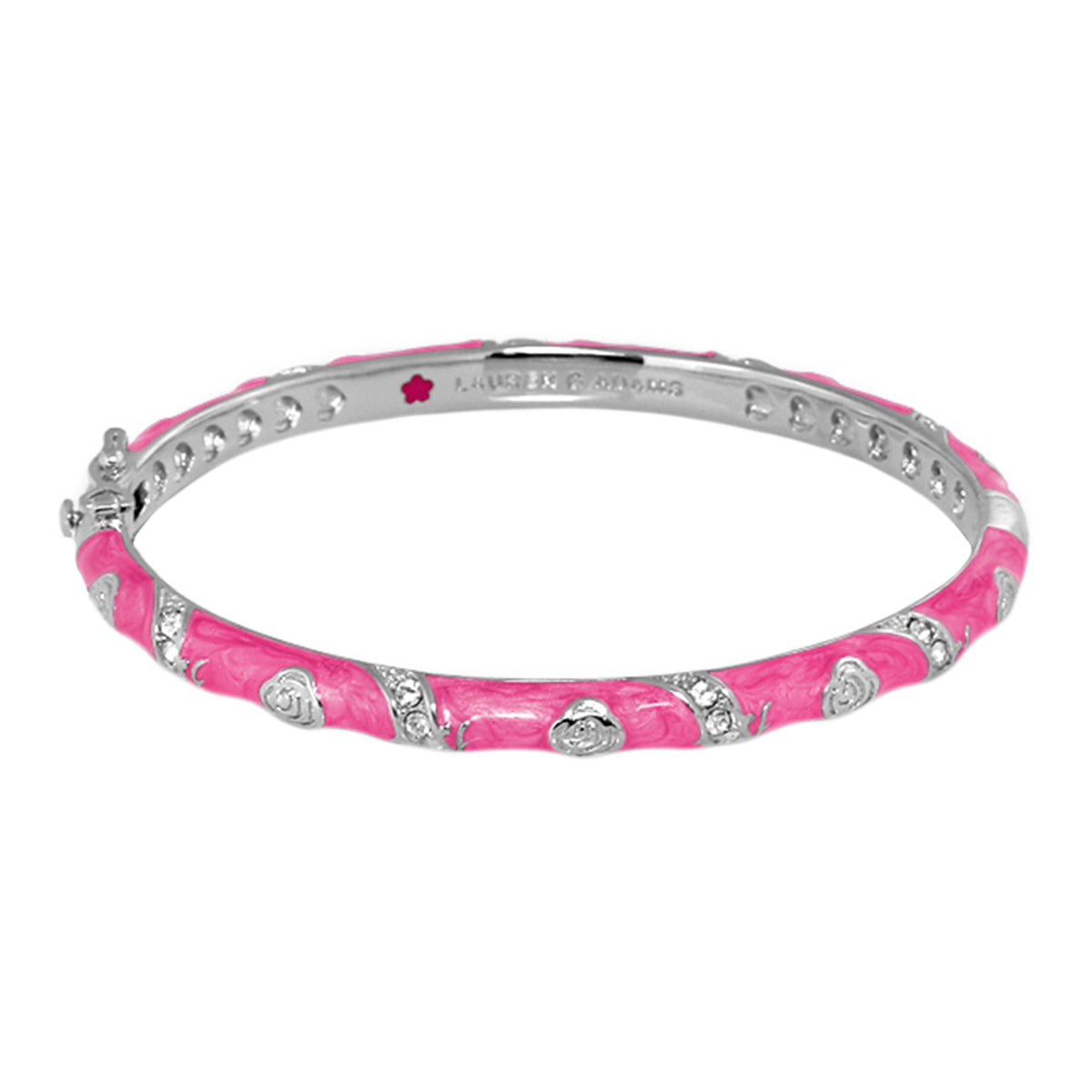 Stackable Fiesta Bangle — Heart & Pavé