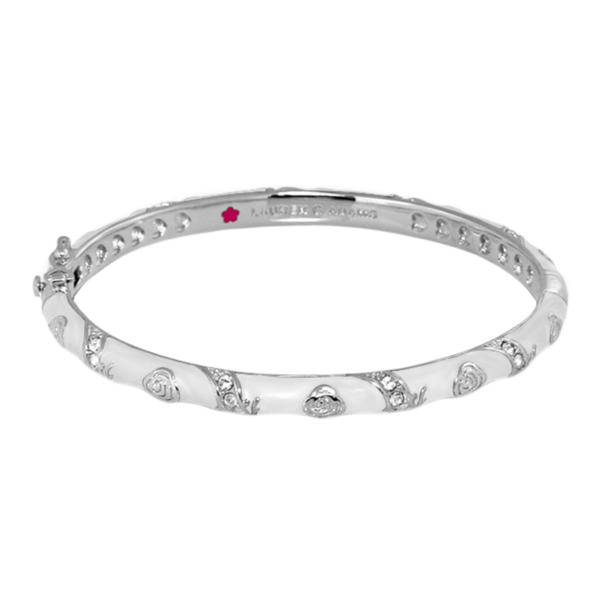 Stackable Fiesta Bangle — Heart & Pavé