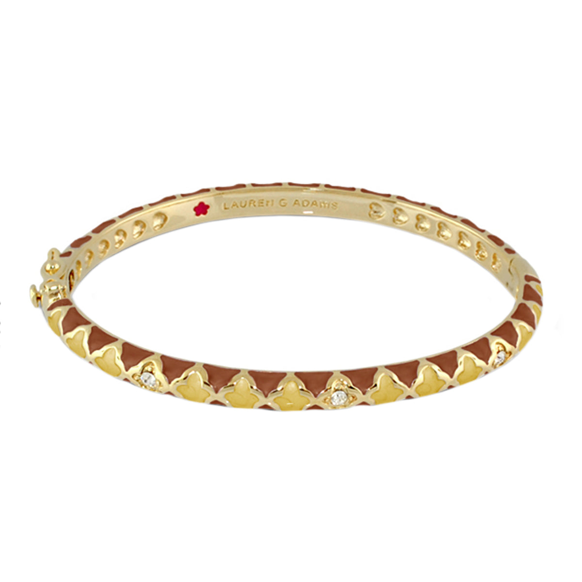 Stackable Fiesta Bangle — Triangle & Pavé