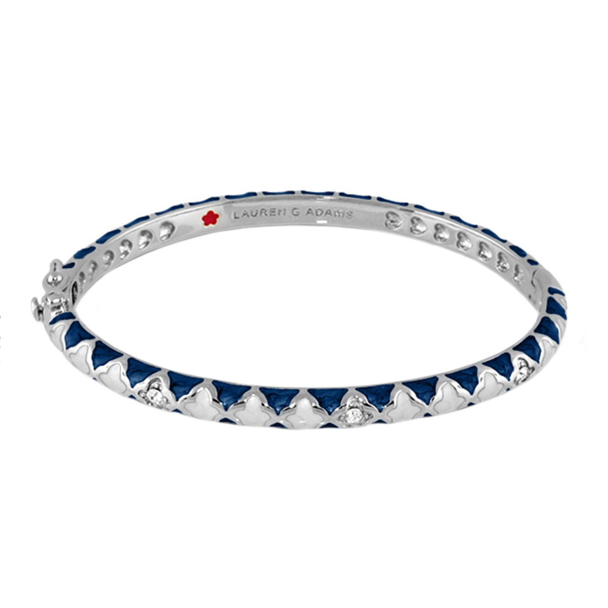 Stackable Fiesta Bangle — Triangle & Pavé