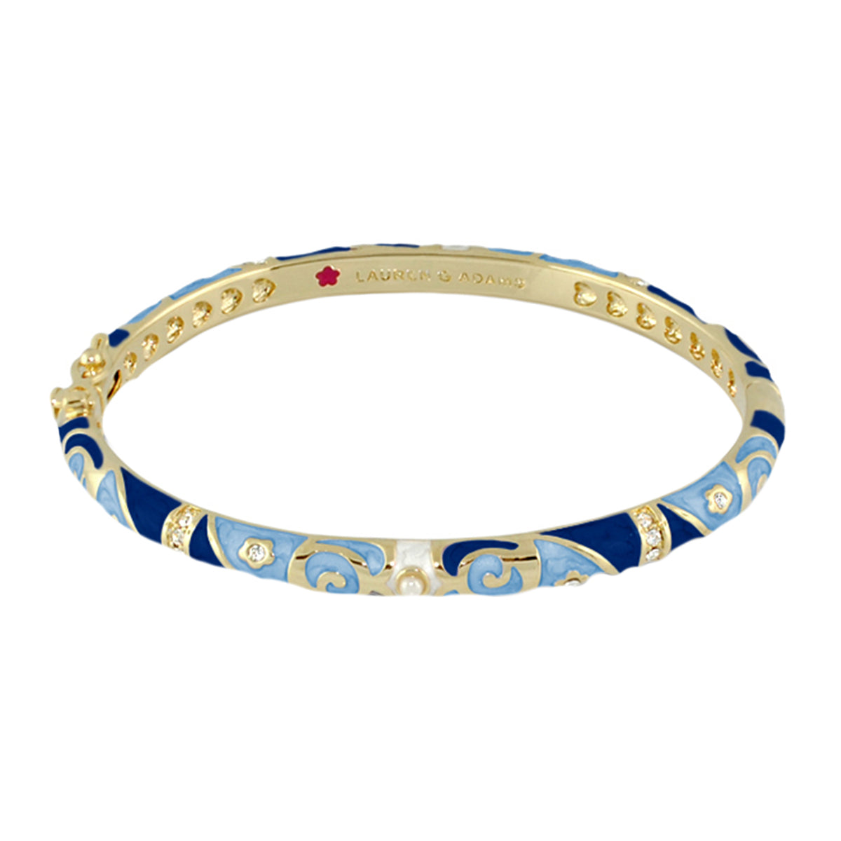 Stackable Fiesta Bangle — Hand-Poured Swirl
