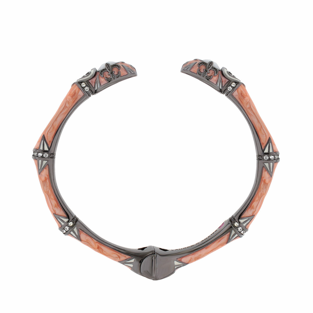 Bamboo Collection Stackable Brass Bangle Plated