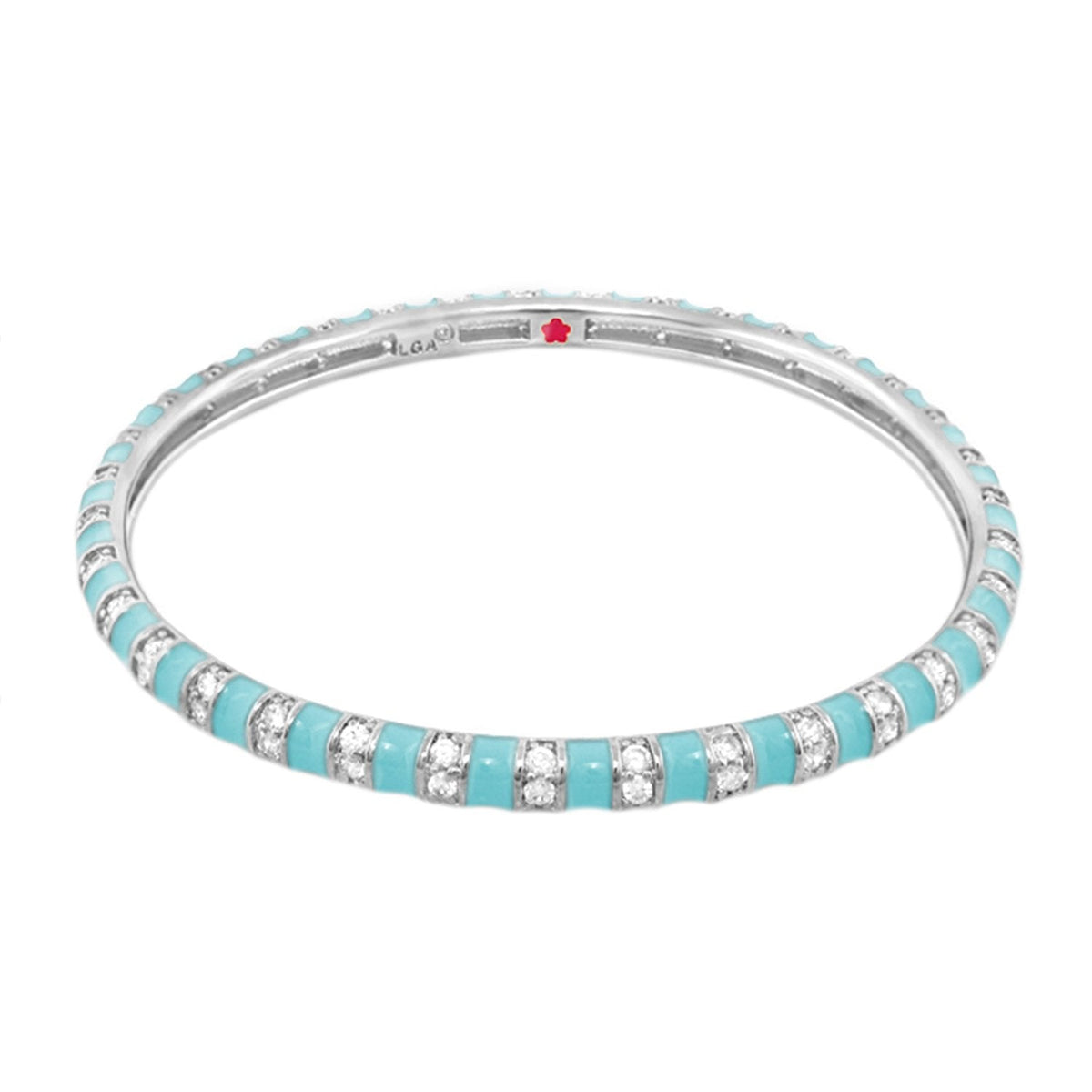 Stripe Tease Stackable Bangle