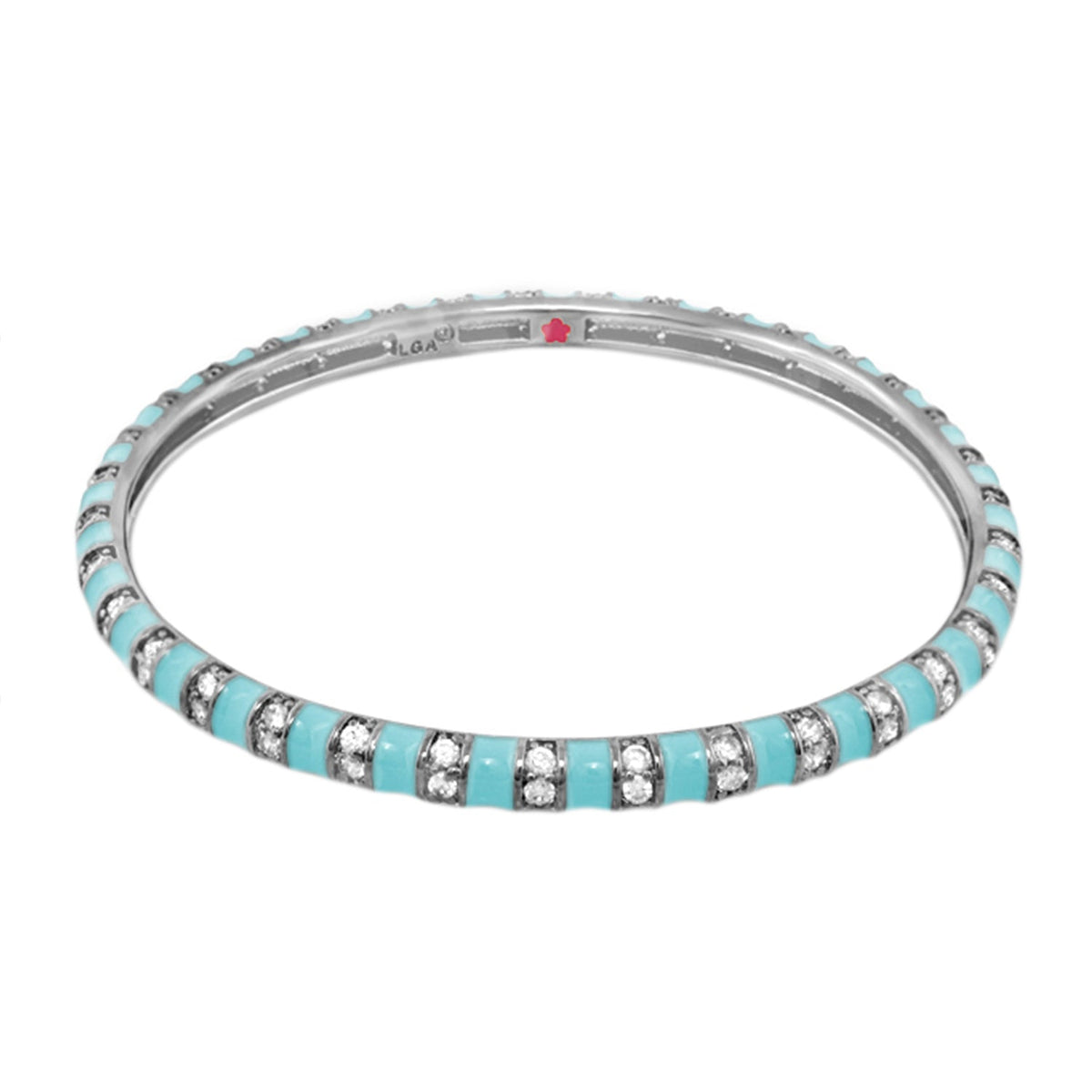Stripe Tease Stackable Bangle