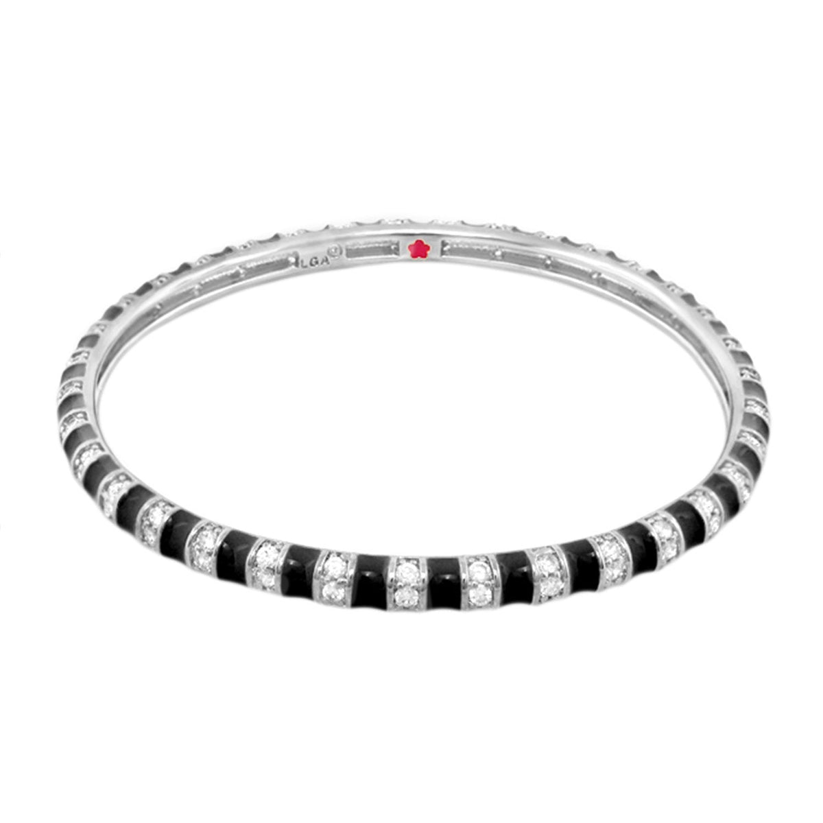 Stripe Tease Stackable Bangle