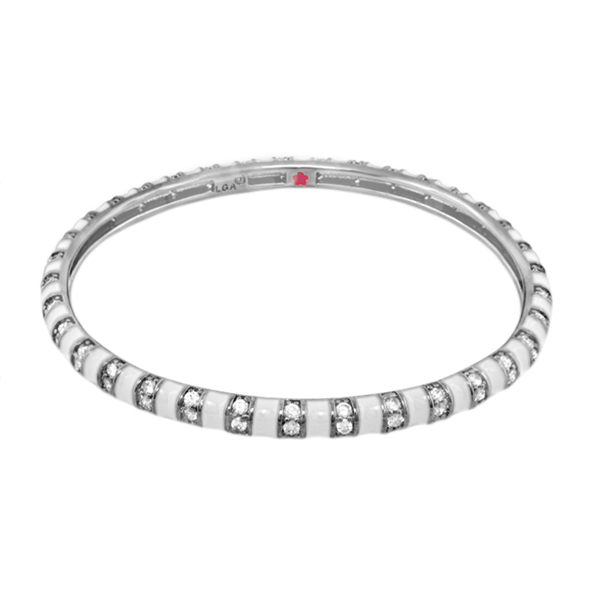 Stripe Tease Stackable Bangle