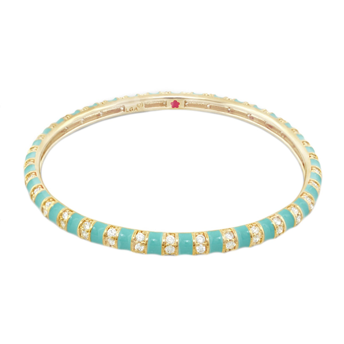 Stripe Tease Stackable Bangle