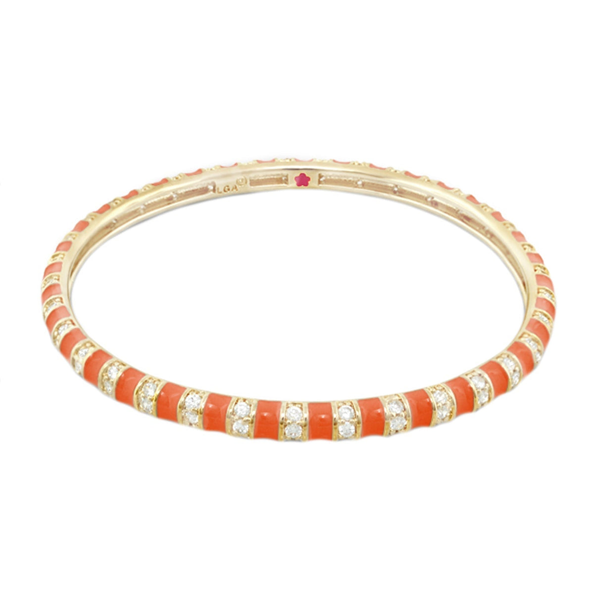 Stripe Tease Stackable Bangle