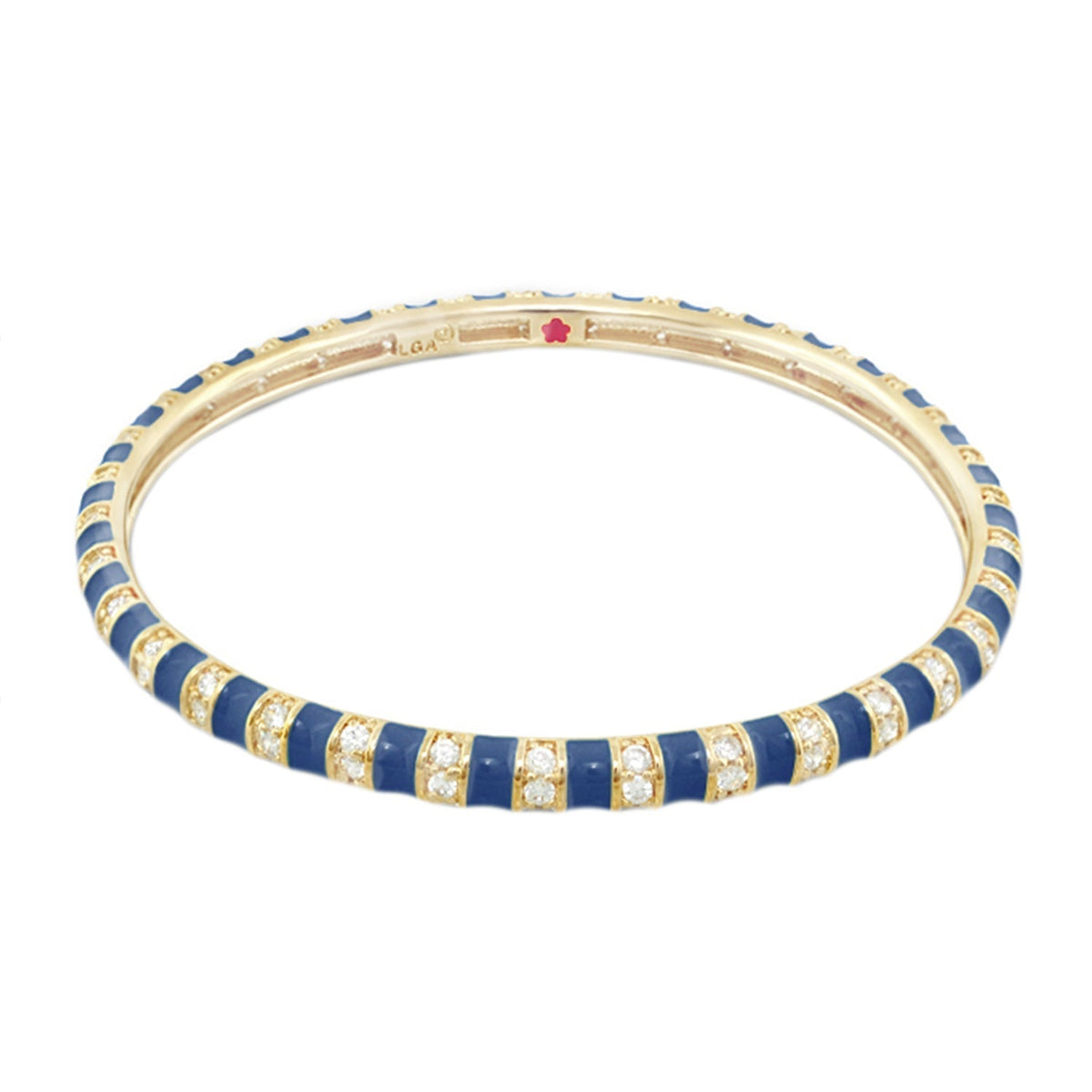 Stripe Tease Stackable Bangle