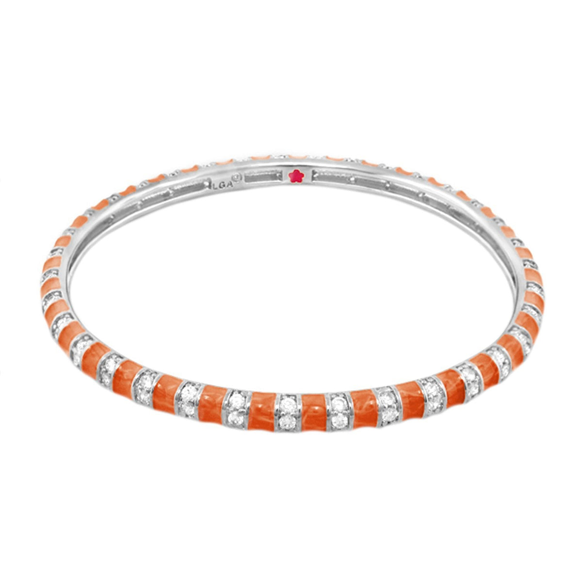 Stripe Tease Stackable Bangle