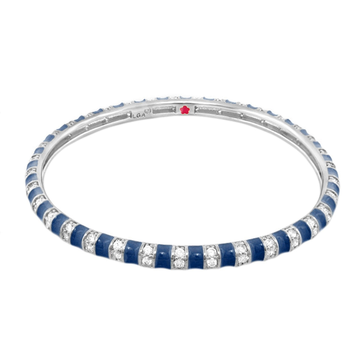 Stripe Tease Stackable Bangle