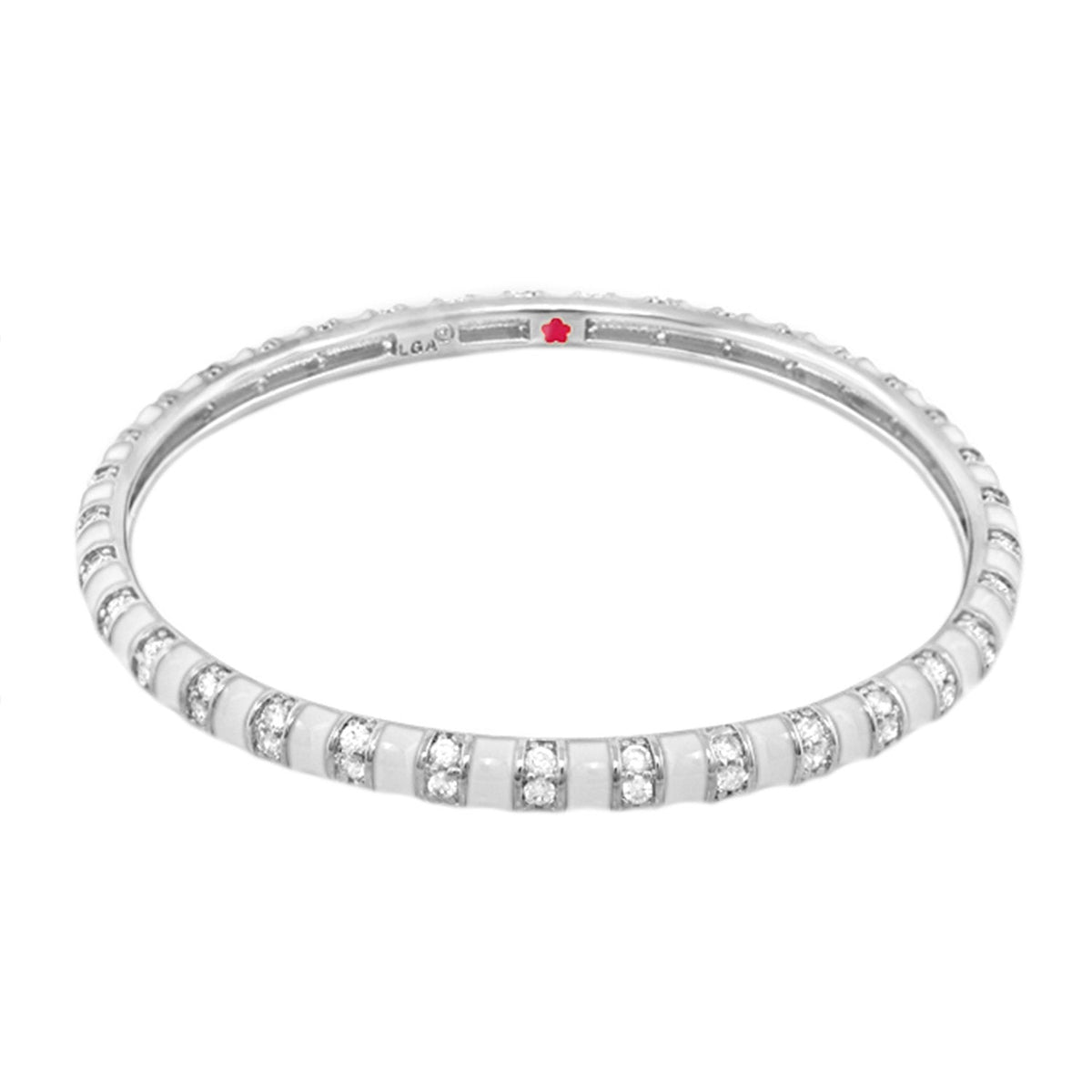 Stripe Tease Stackable Bangle