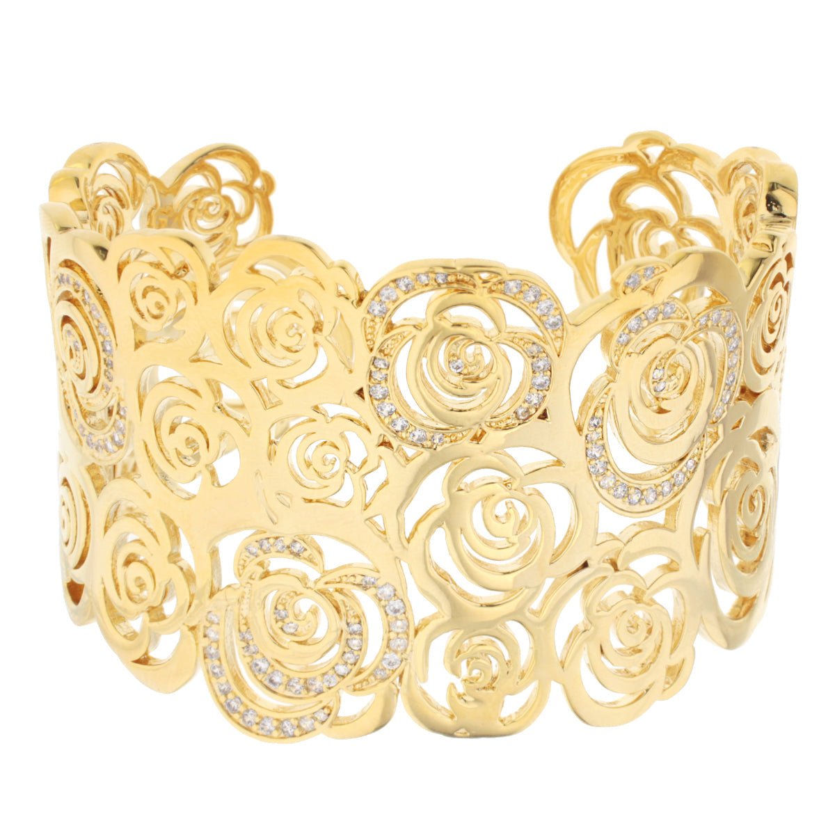 Rose Garden Cuff Bangle