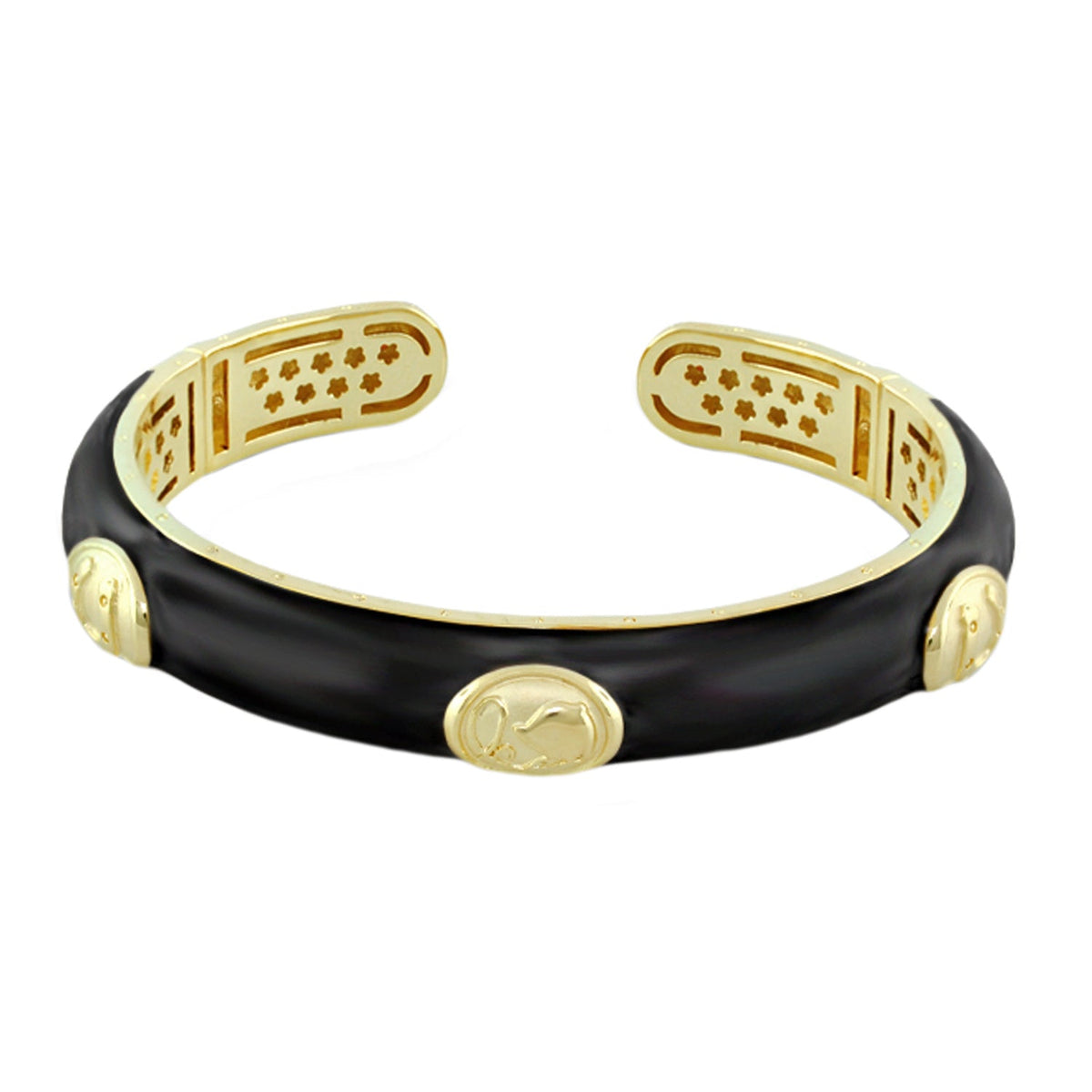 Equestrian Bangle — Horse Medallion