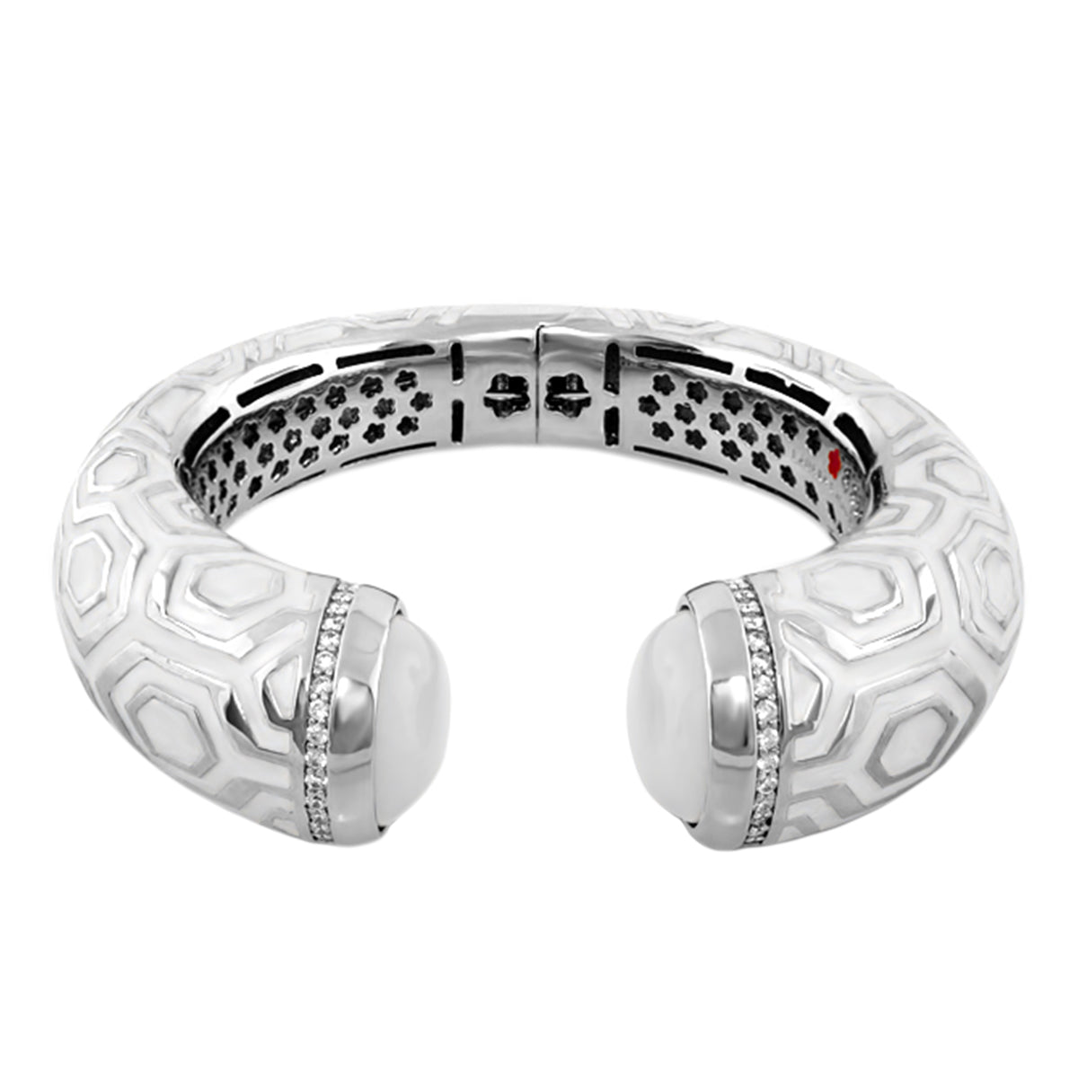 Chunky Town Bangle — Honeycomb Cuff