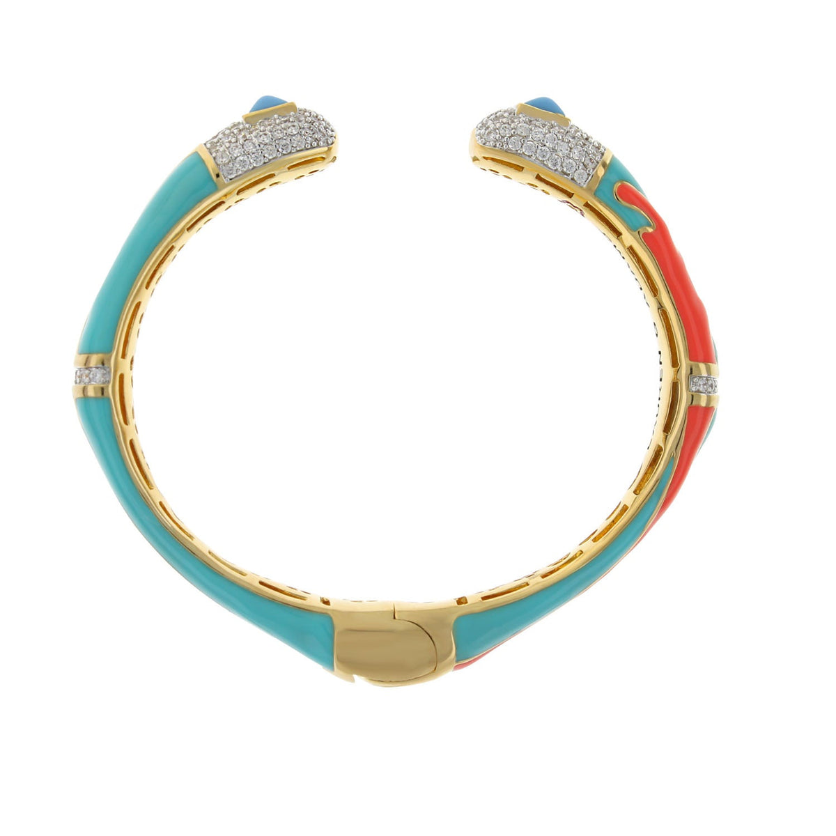 Pretty Little Things Coral Cuff Bangle