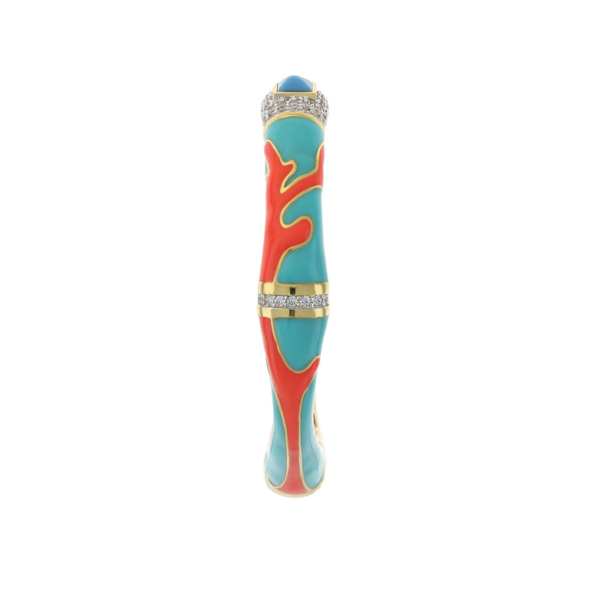 Pretty Little Things Coral Cuff Bangle