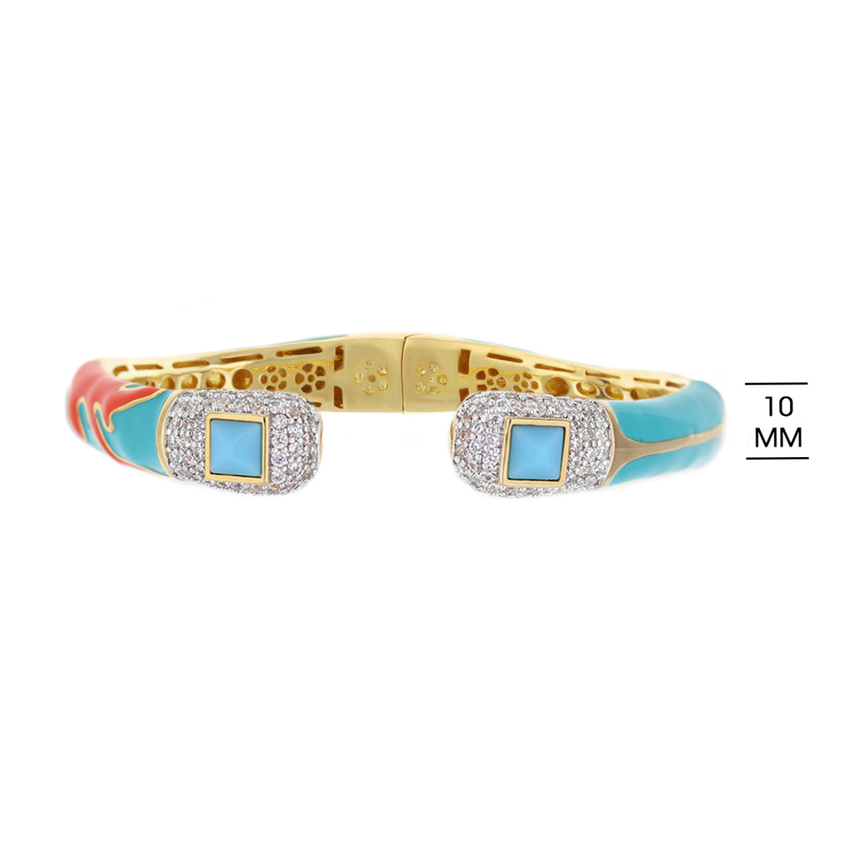 Pretty Little Things Coral Cuff Bangle