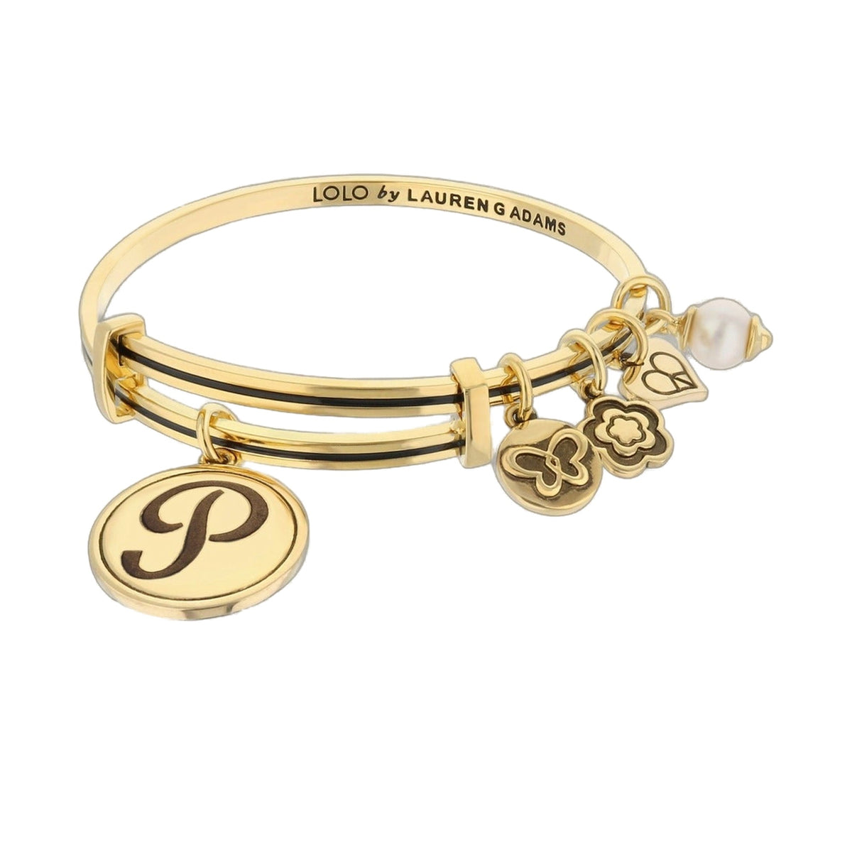 Initial P Bangle