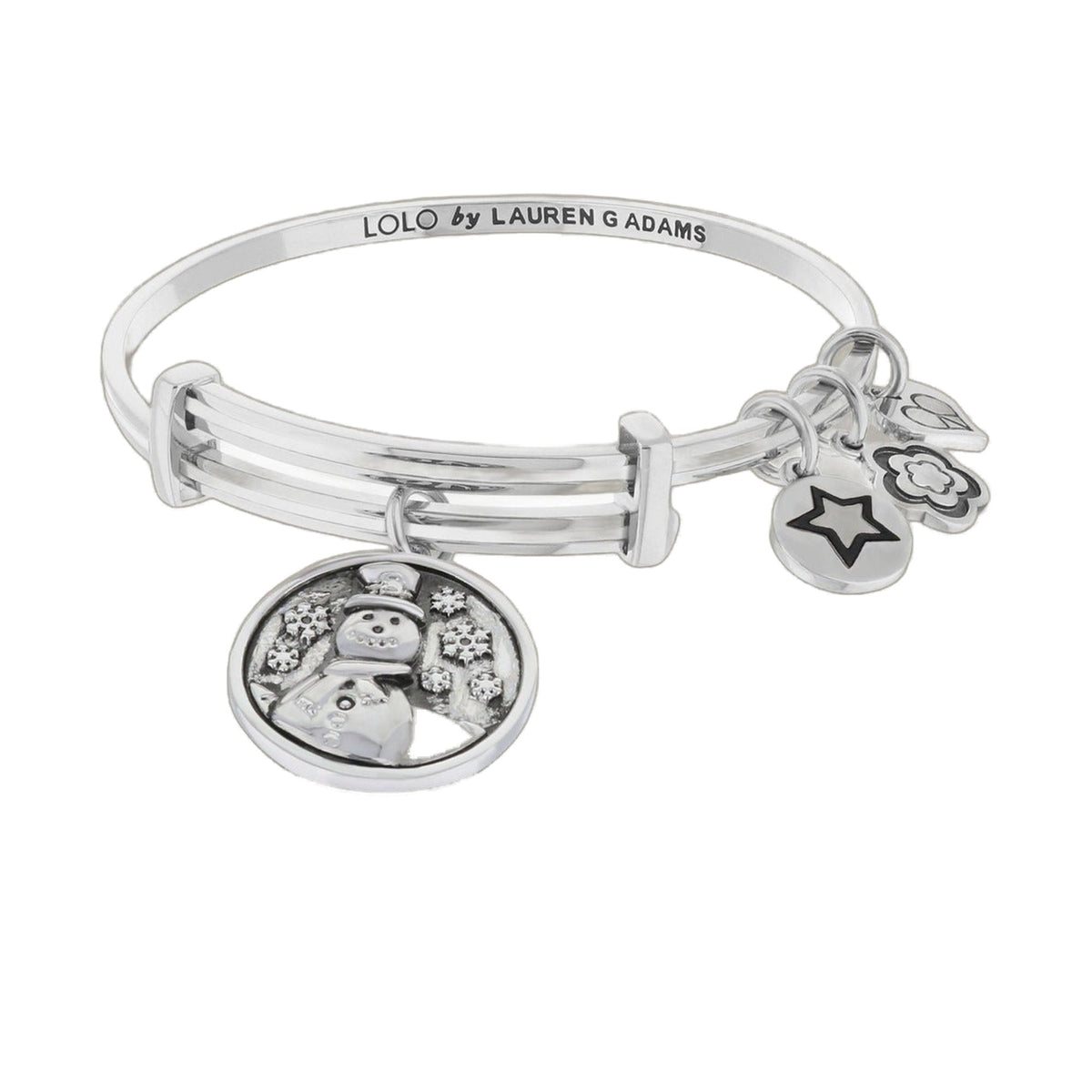 Lolo Snowman Bangle.