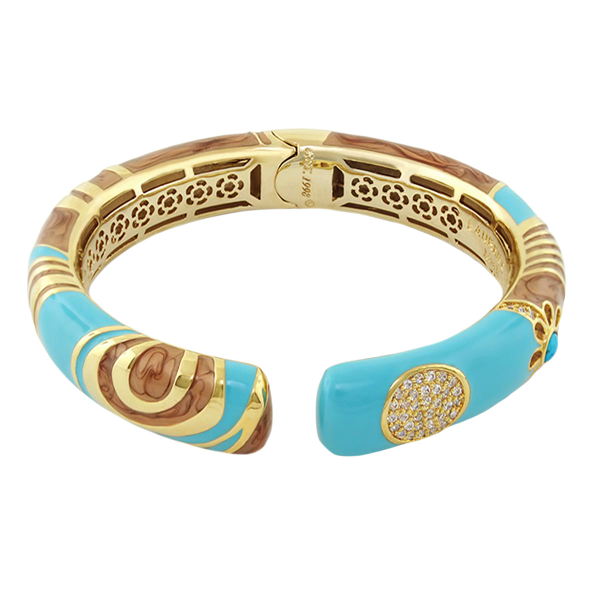 Moon Flower Bangle