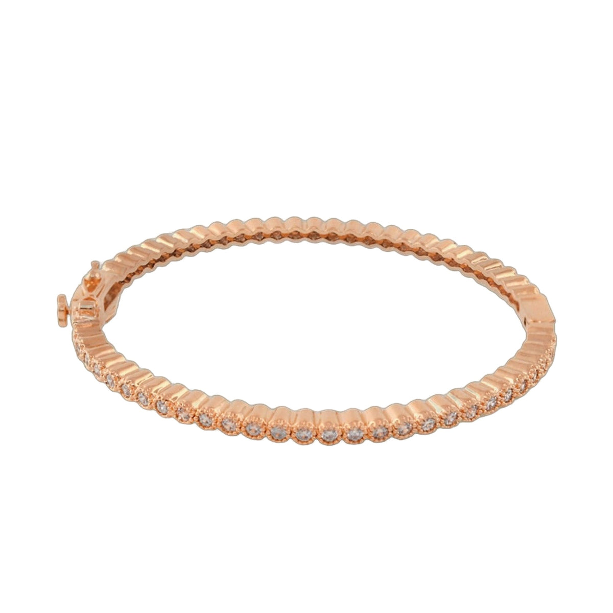 Socialite Stackable Bangle — Crystal Hinge Bangle