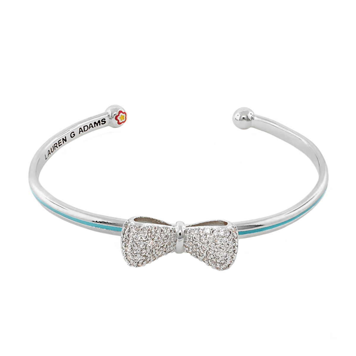 Open Arms Bow Bangle